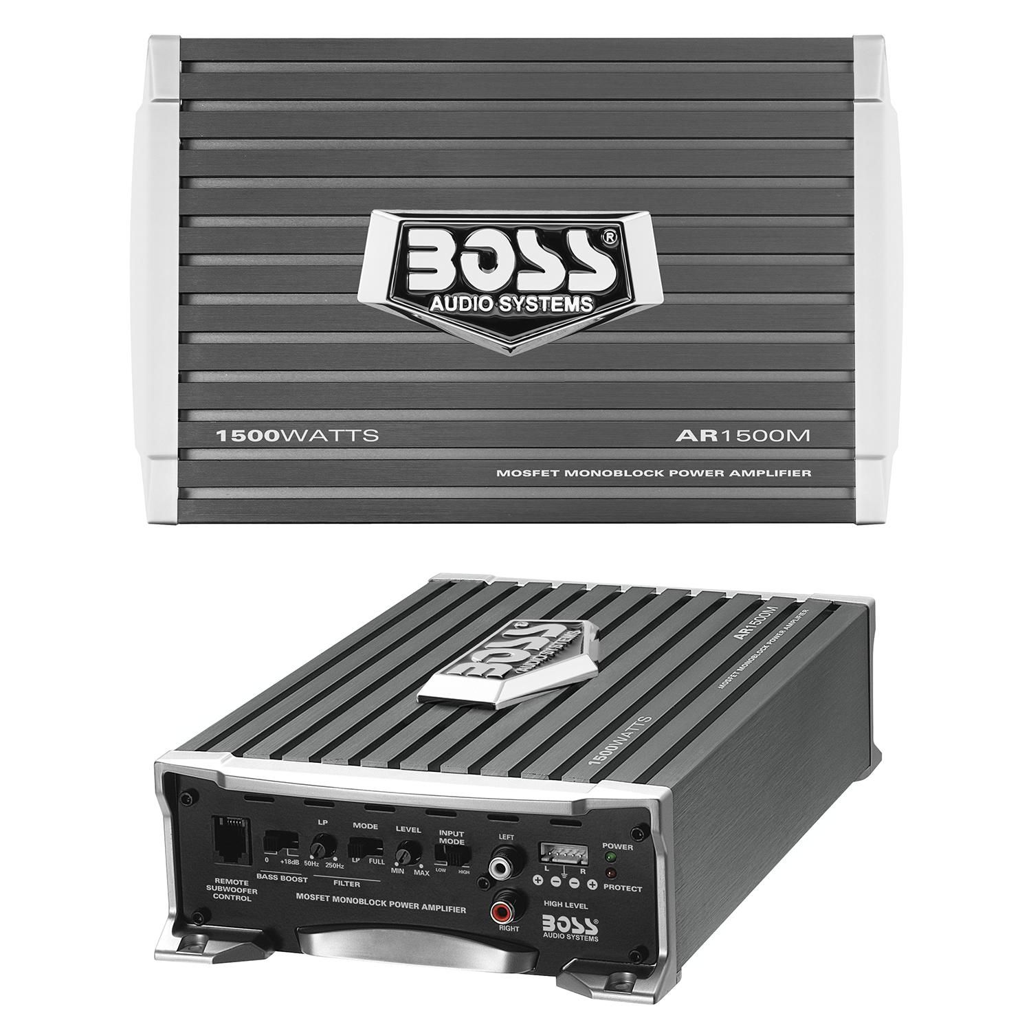 Boss Audio Mono Block 1,500 Watts Amplifier