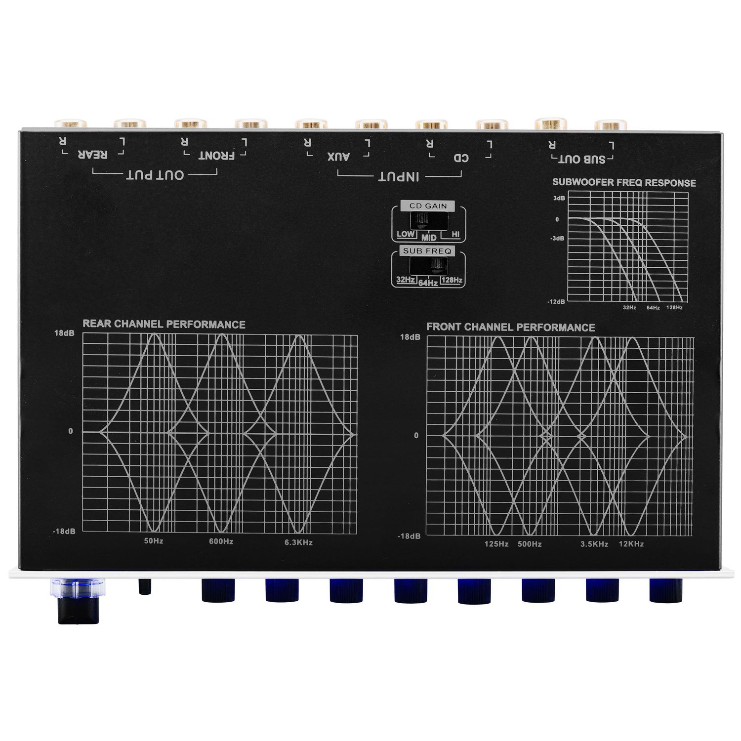 Boss Audio Systems 7 Band Equalizer