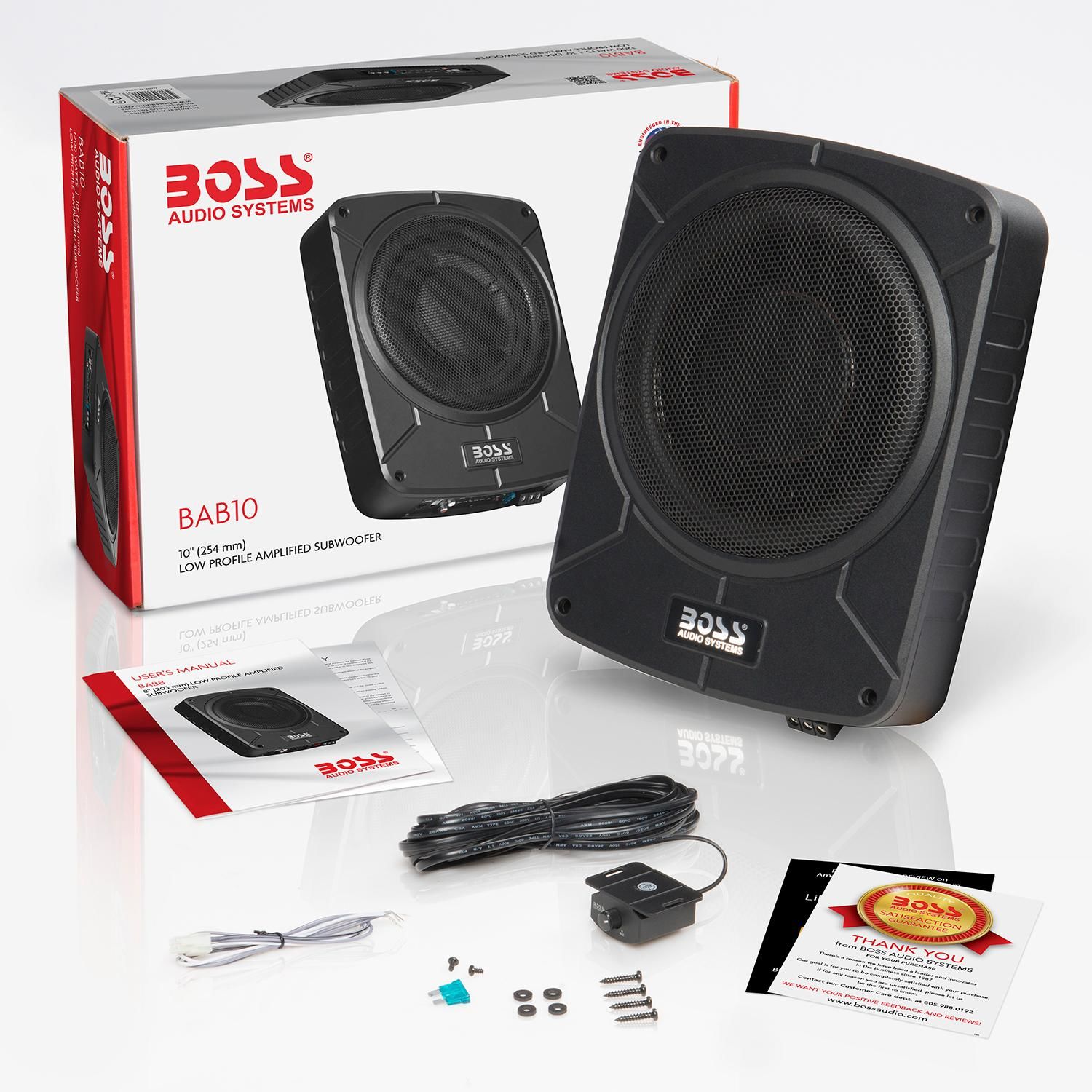 Boss Audio Systems 10 in. 1200 Watt Subwoofer with Enclosure