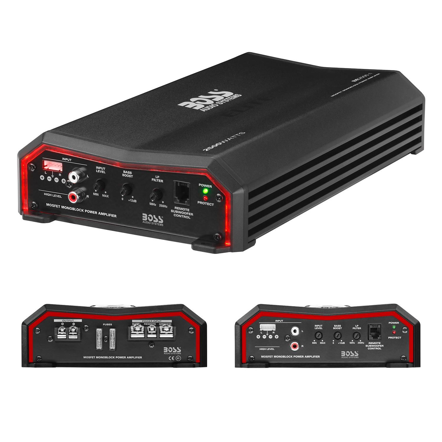 Boss Audio Systems Mono Block 2,500 Watts Amplifier