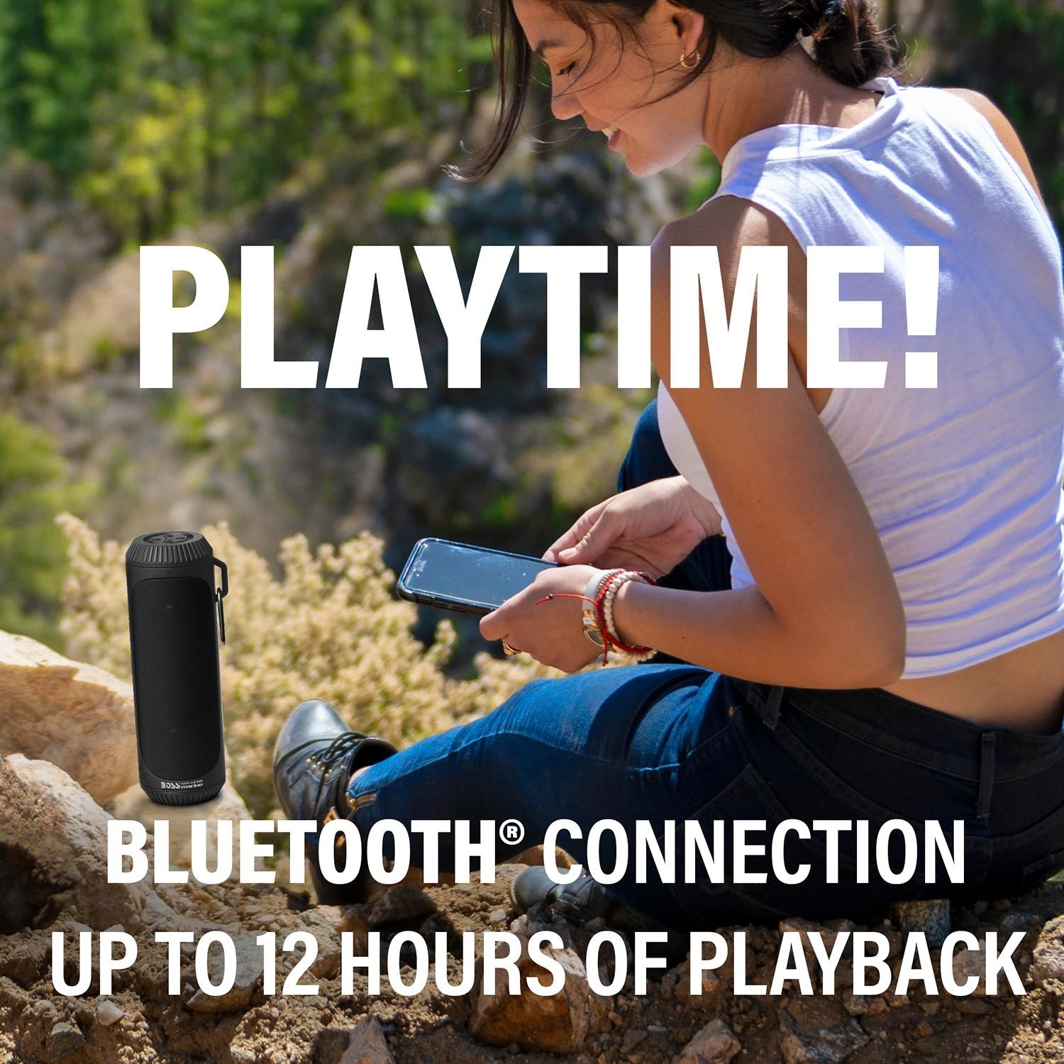 Boss Audio Systems Black Bluetooth Speakers 1 Pair