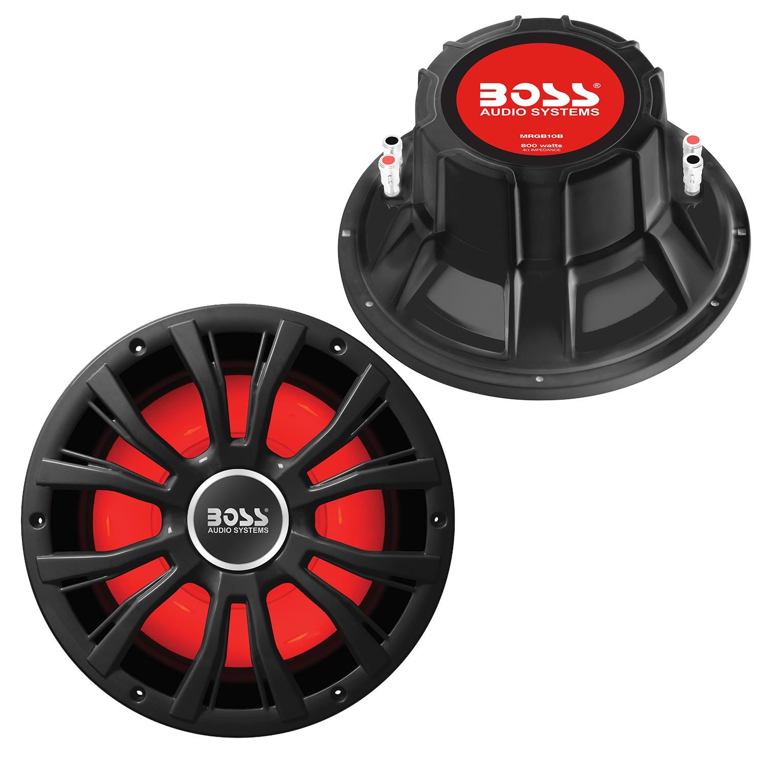 Boss Audio Boss Audio 10in Black RGB Marine Subwoofer