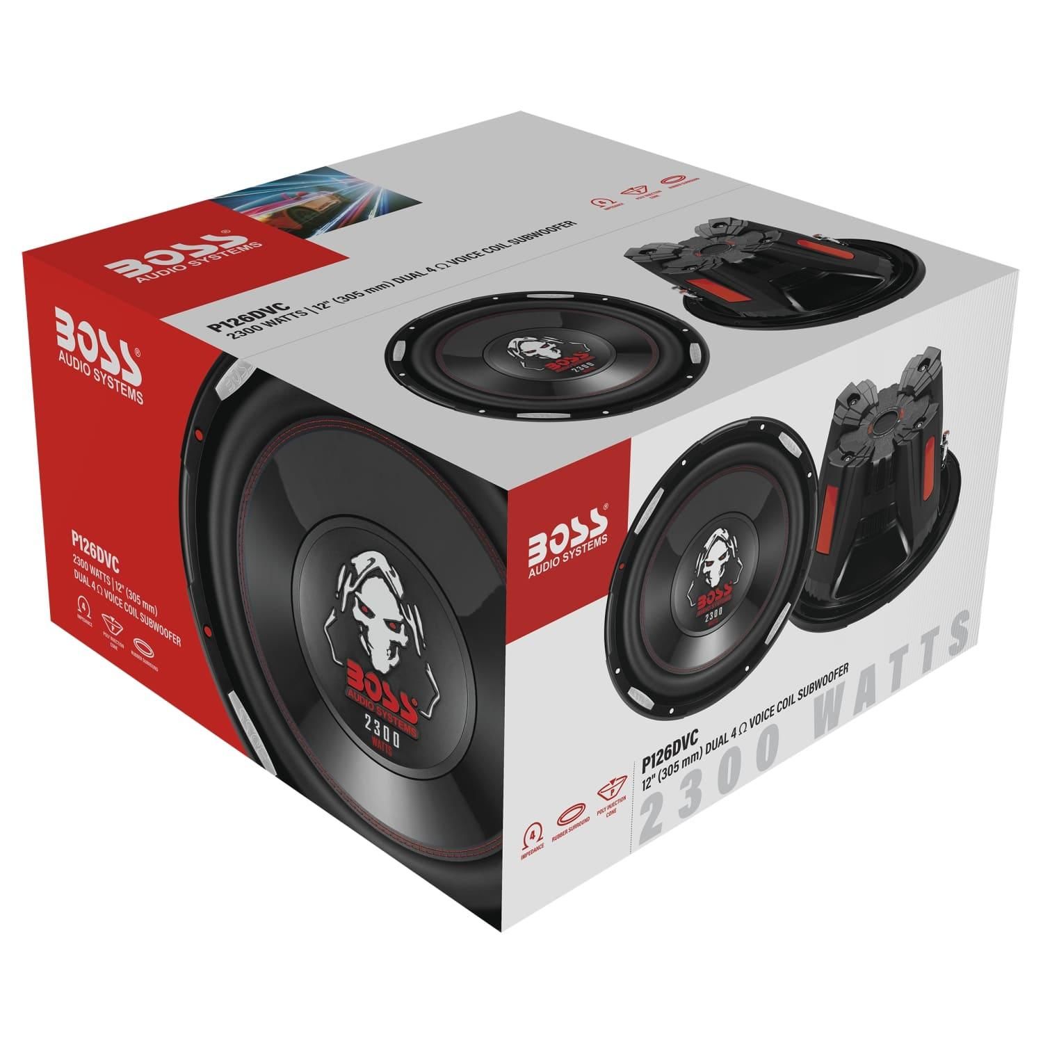 BOSS 2300 ウーファー BOSS Audio Phantom 12-Inch 2300W Car Subwoofers (Pack of 2