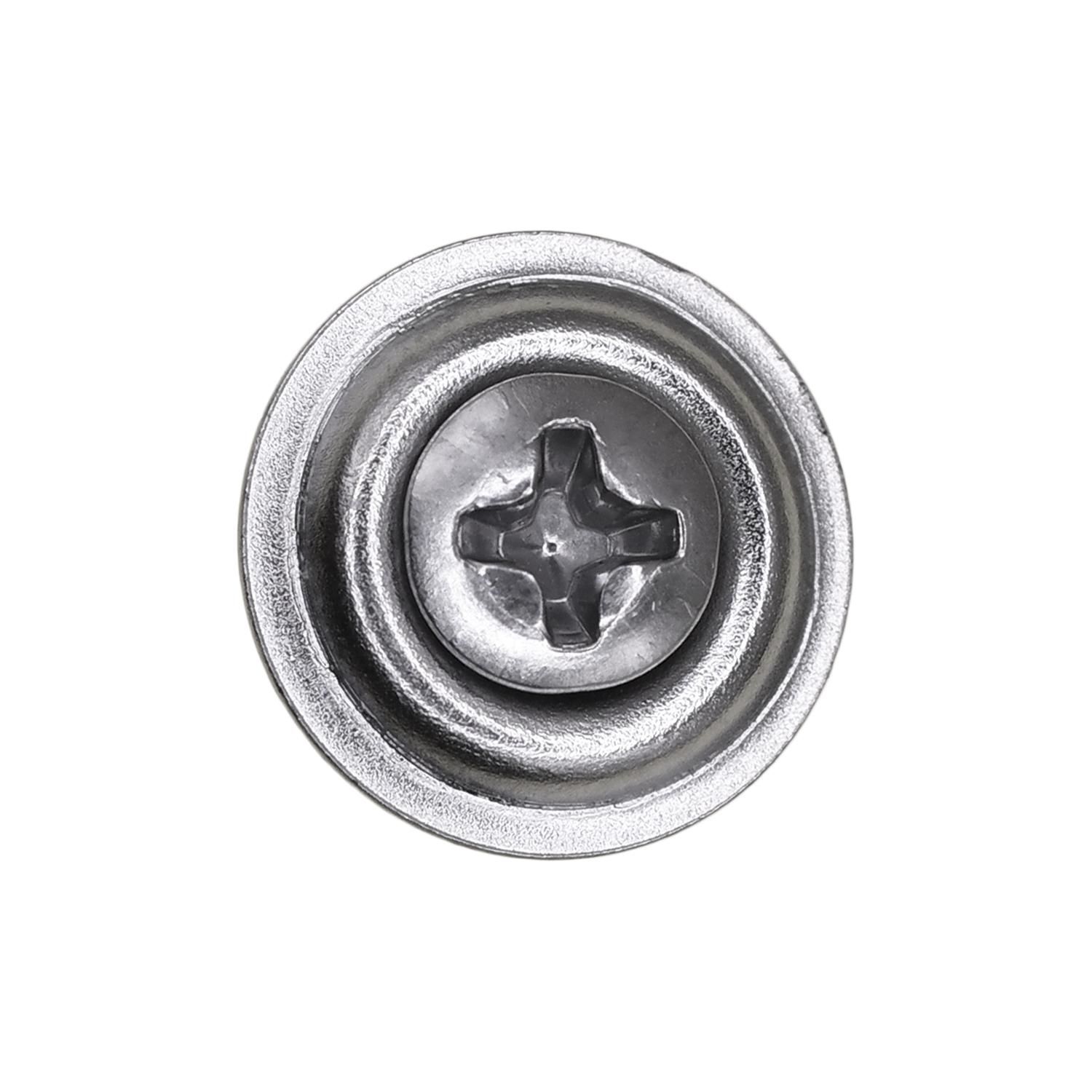 Viti Lamiera Testa Panella Phillips #8 X 5/8 – Acciaio Nero (50 Pz)