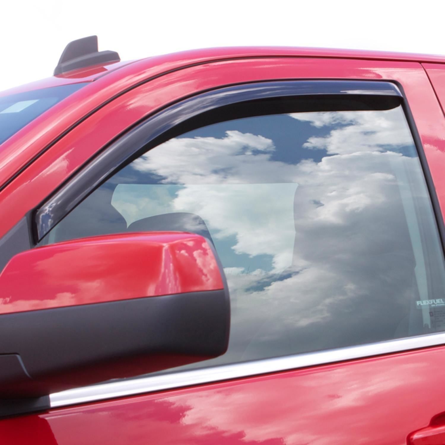 TuningPros Smoke Tinted Out-Channel Window Visors Rain Guards – 4-Piece Set For Toyota 4Runner 1990-1995 (4 Door Only) 14 thumbnail image