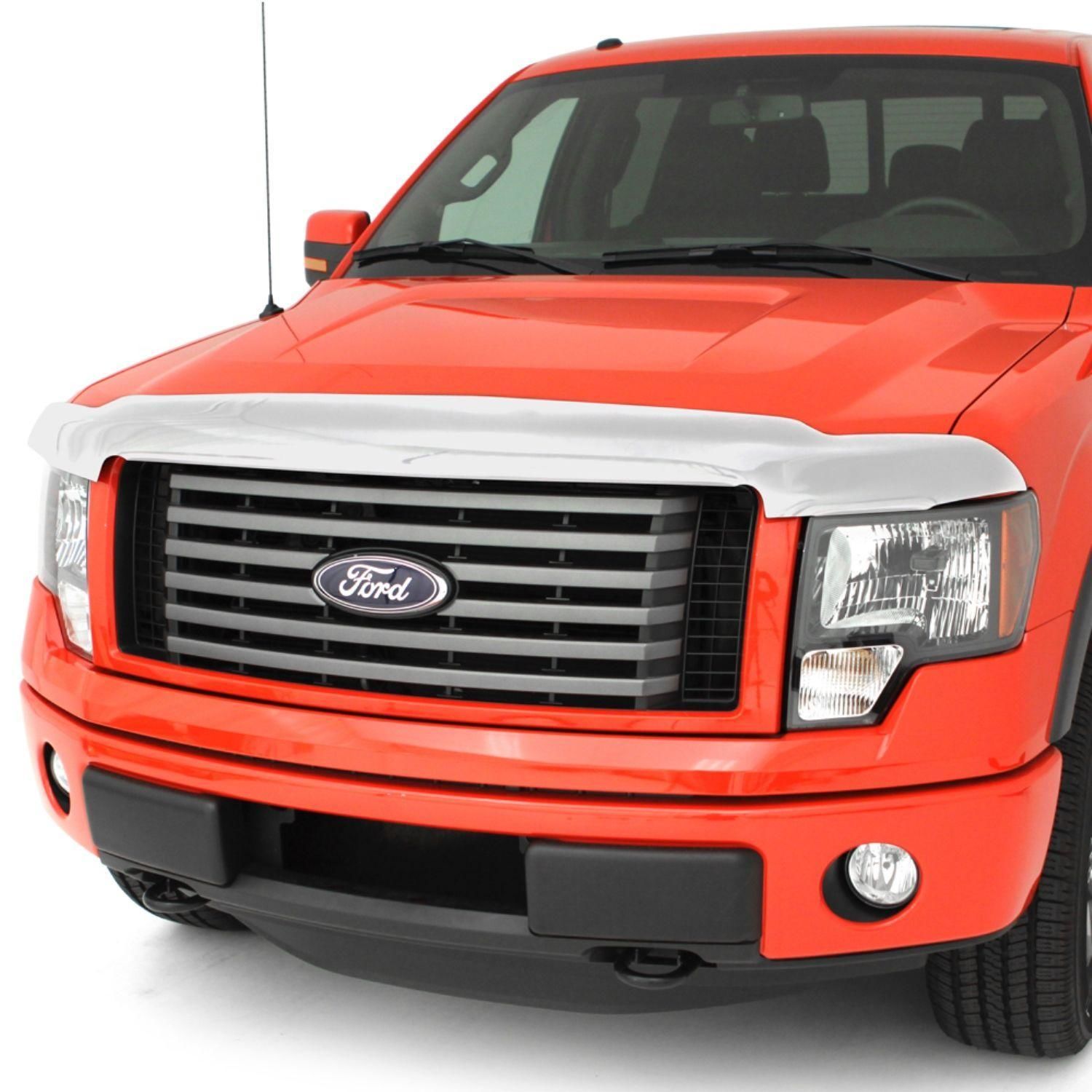 Auto Ventshade (AVS) Hood Shield Chrome Bug Deflector 680739