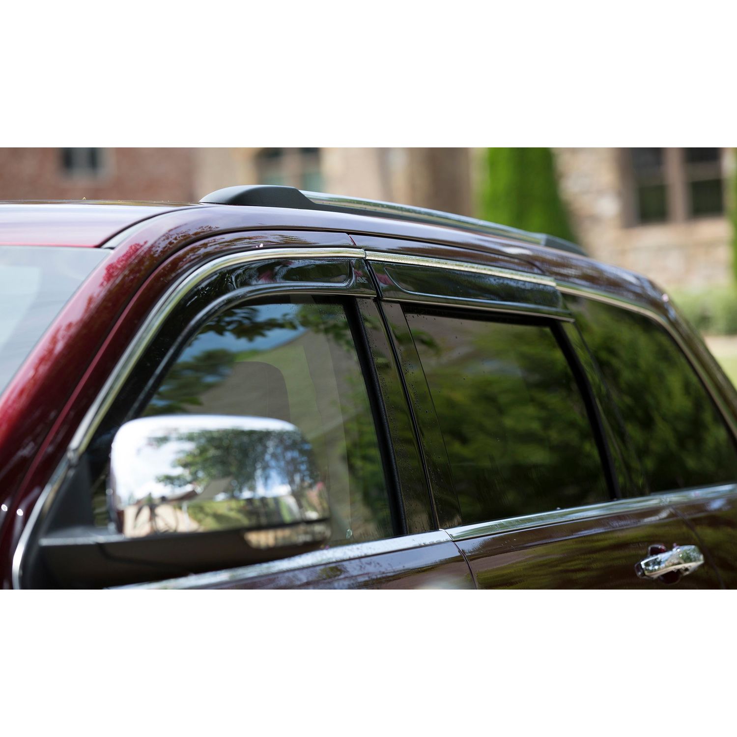Auto Ventshade (AVS) Chrome Trim Side Window Deflector 794028