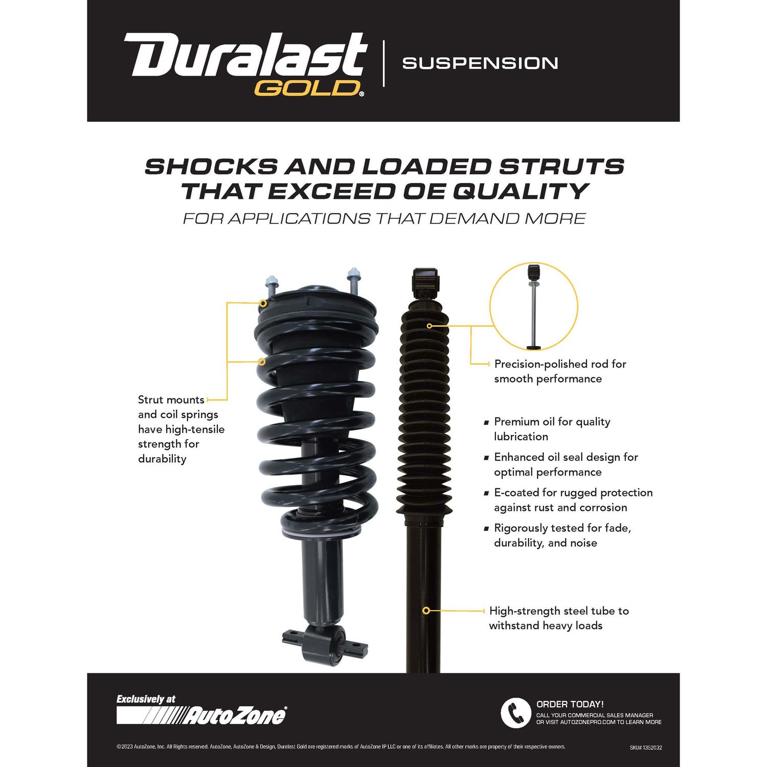 Duralast Gold Strut LS54-96231LG