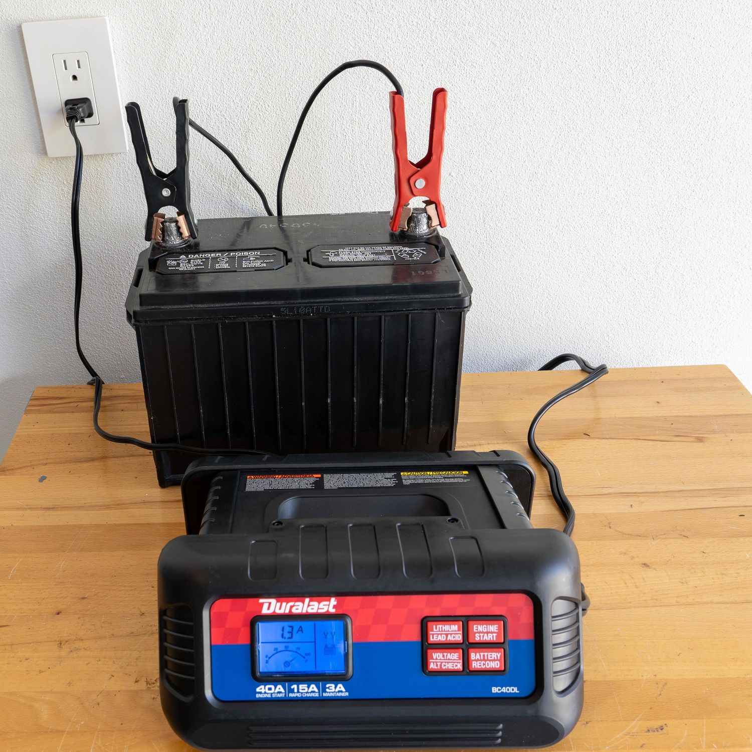 Duralast 40 Amp Battery Charger BC40DL