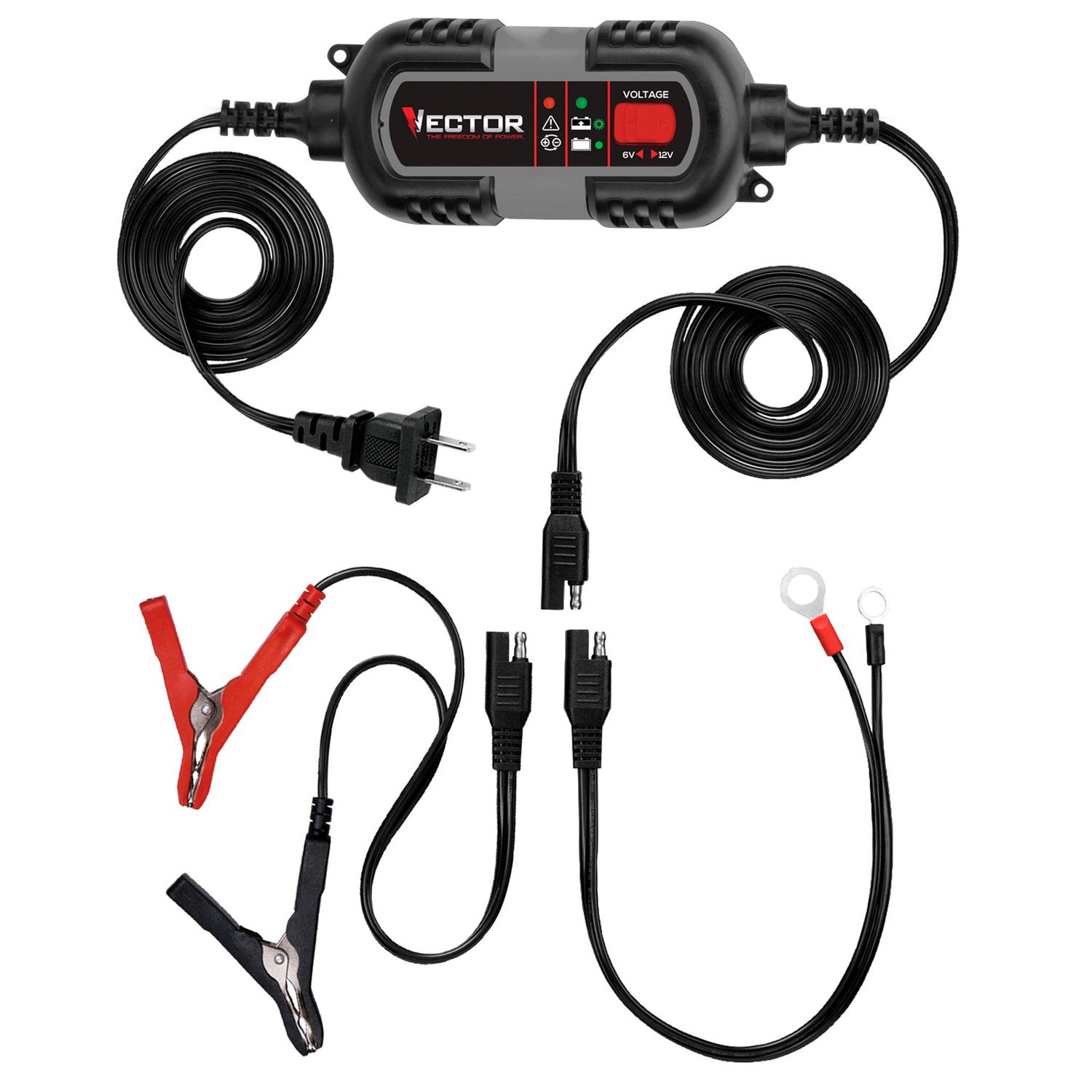 Vector car deals battery charger