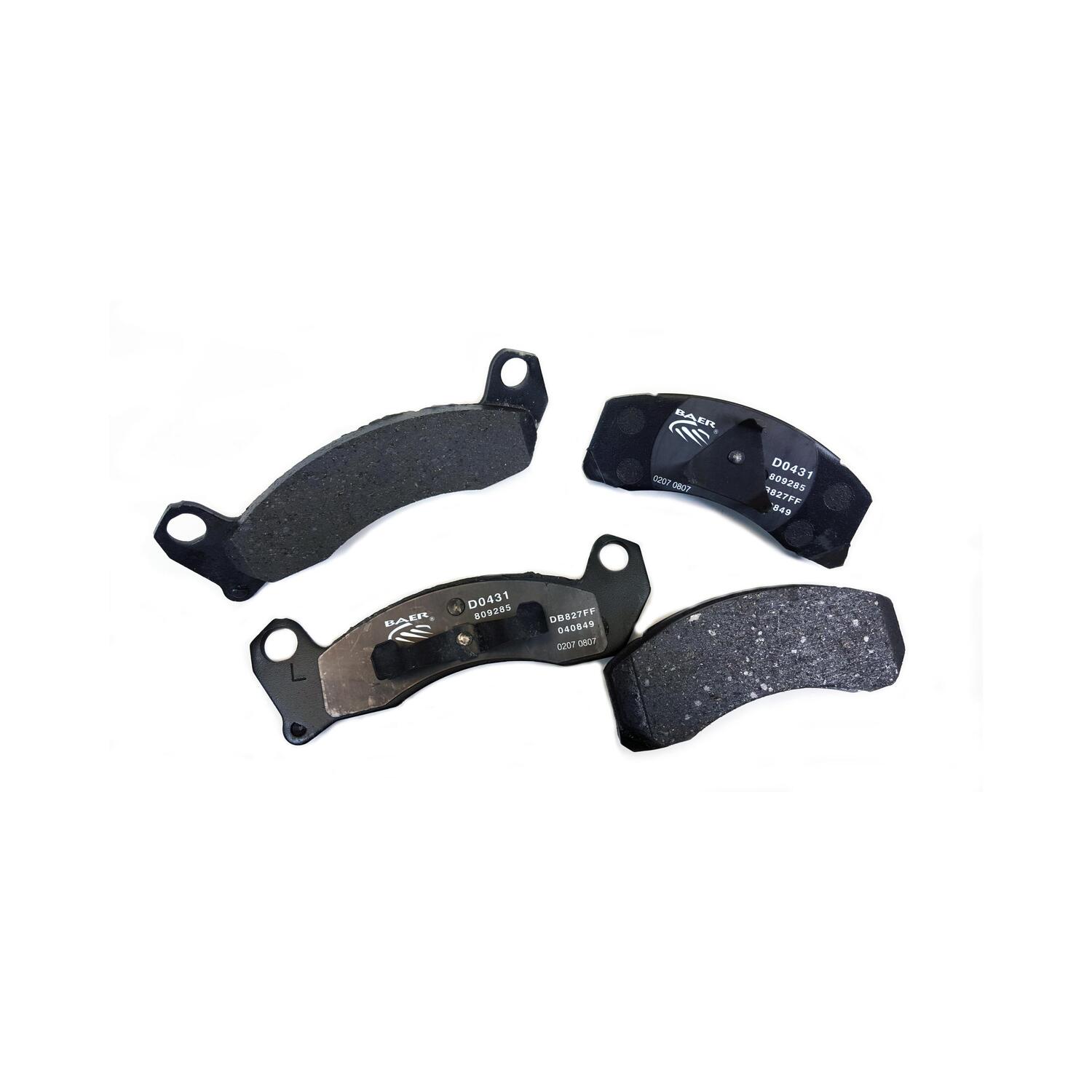 Baer Brake Systems Ceramic Disc Brake Pad Set D0431