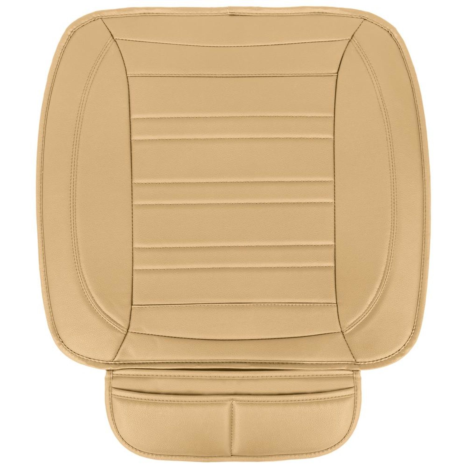 Motor Trend Beige Front Seat Cushion 2 Pack