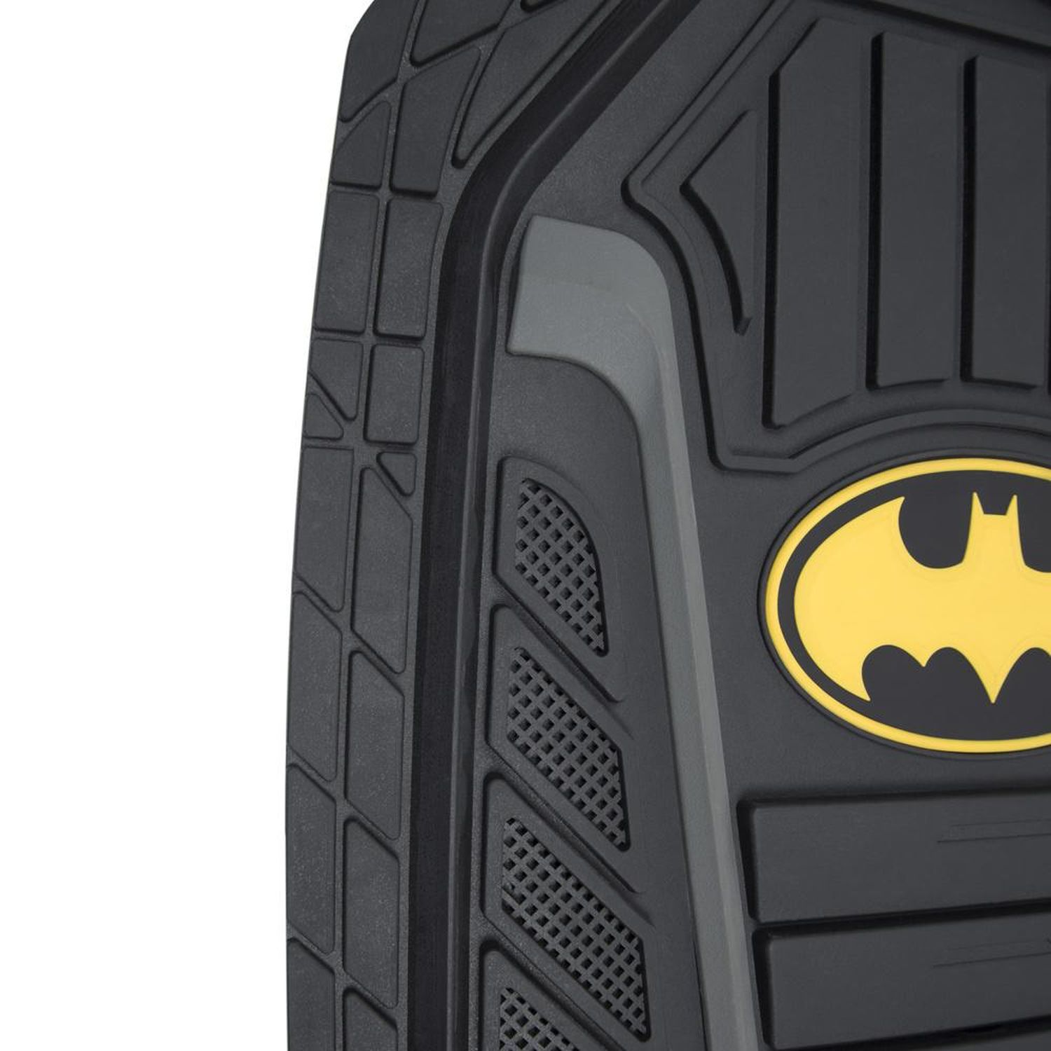 Official Products WB Batman Floor Mats for Car SUV - Fan Mats 4 Piece  Carpet