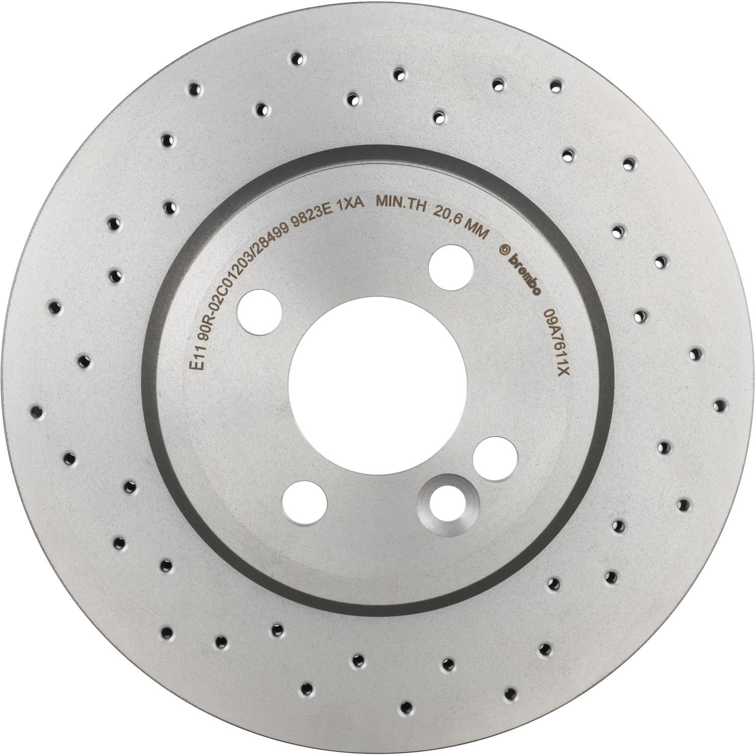 Brembo Disc Brake Rotor 09.A761.1X