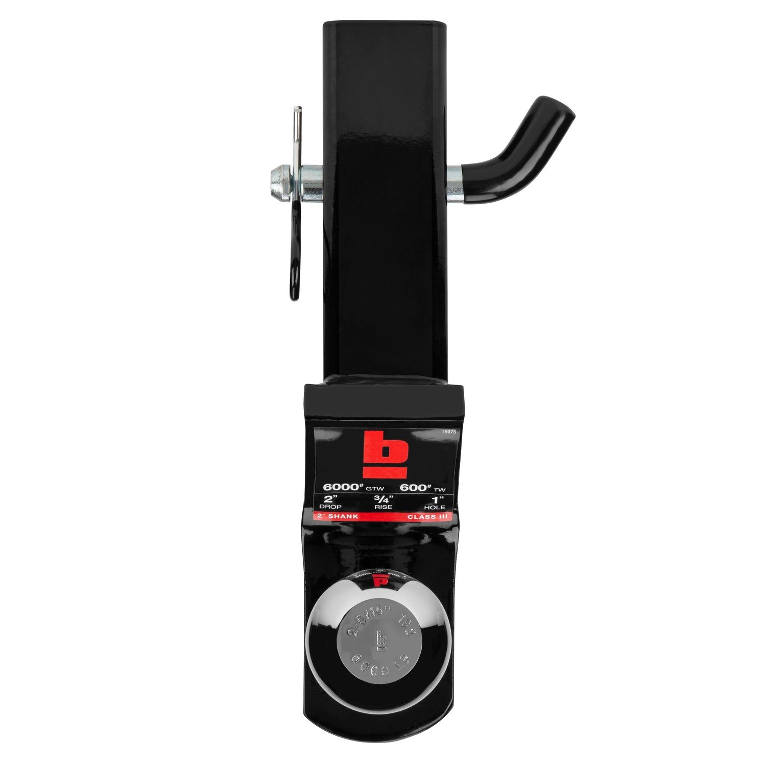bROK 2in Shank 2in Drop 2in Ball Pin Clip Starter Kit