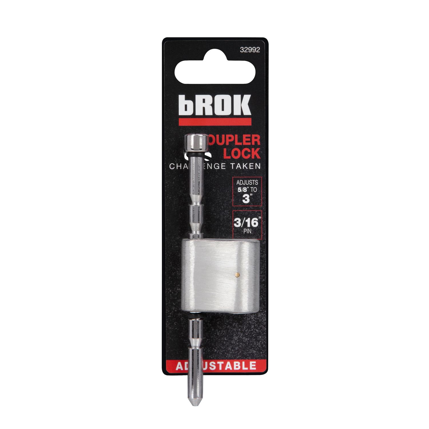 bROK Adjustable Golf Tee Style Lock Coupler