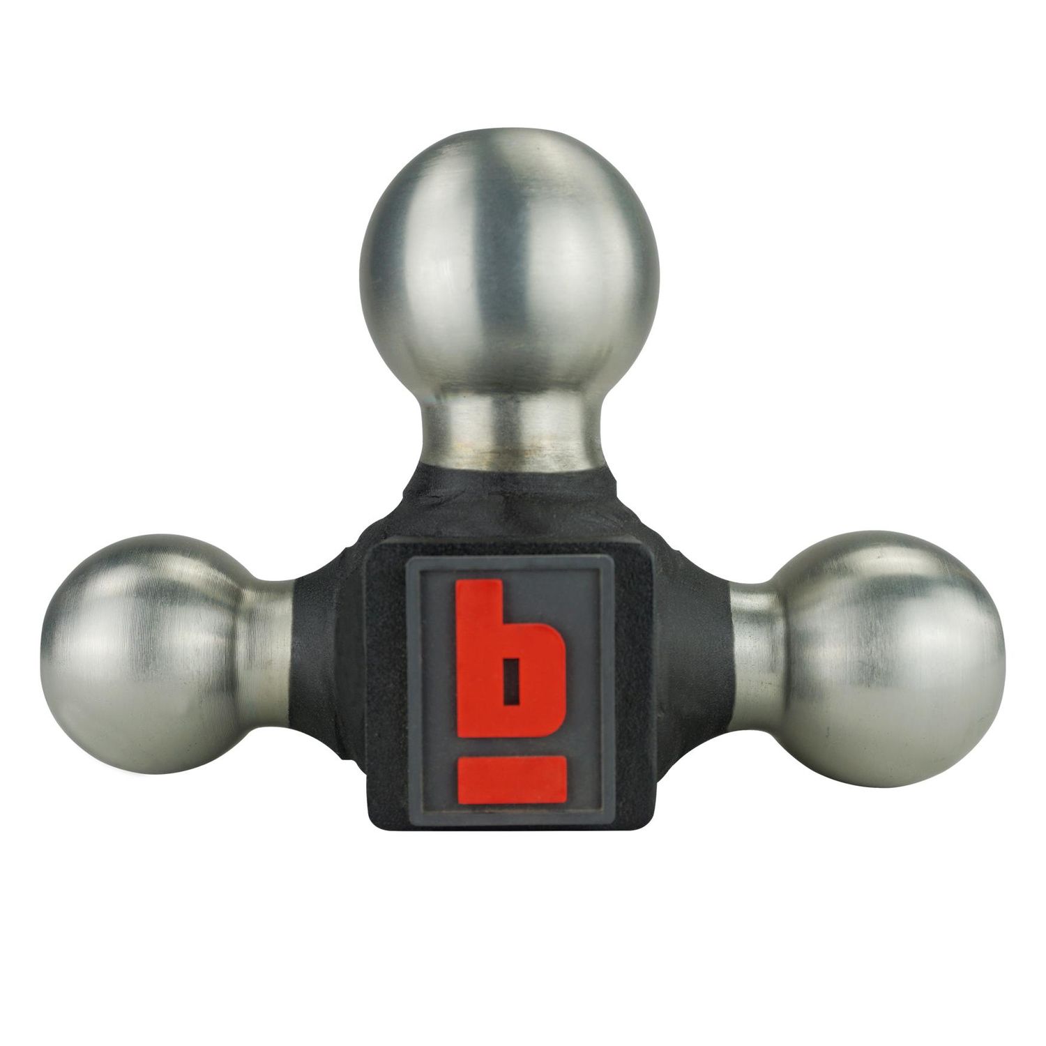 bROK 2in Shank - Solid Shank Zn Balls 16K 10K 5K Ball Mount Tri Ball