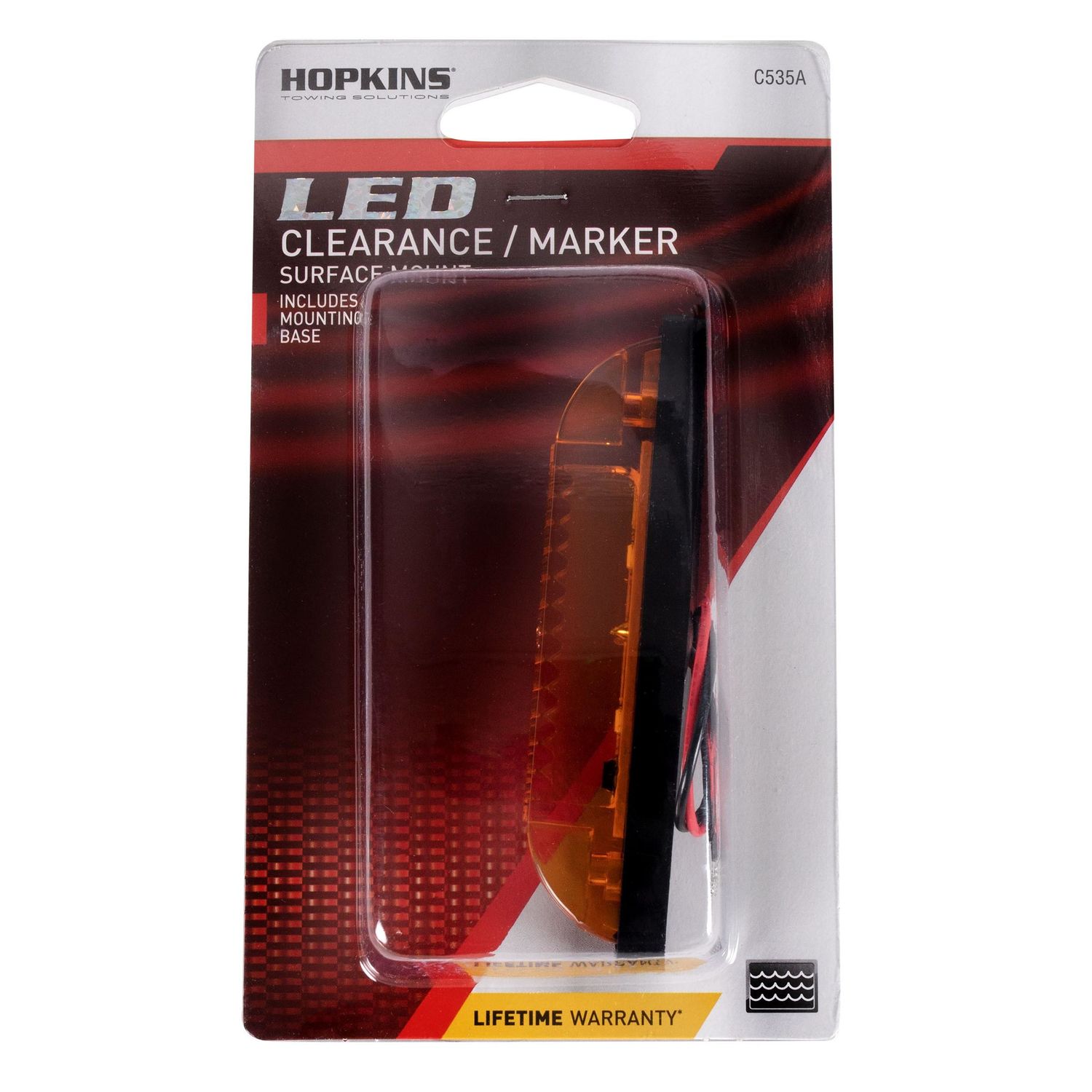 Hopkins Towing Solution C535A Amber LED Side Marker Light