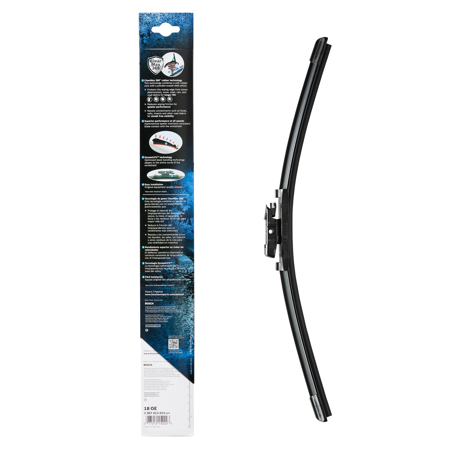 Bosch Icon 18in Beam Black Wiper Blade