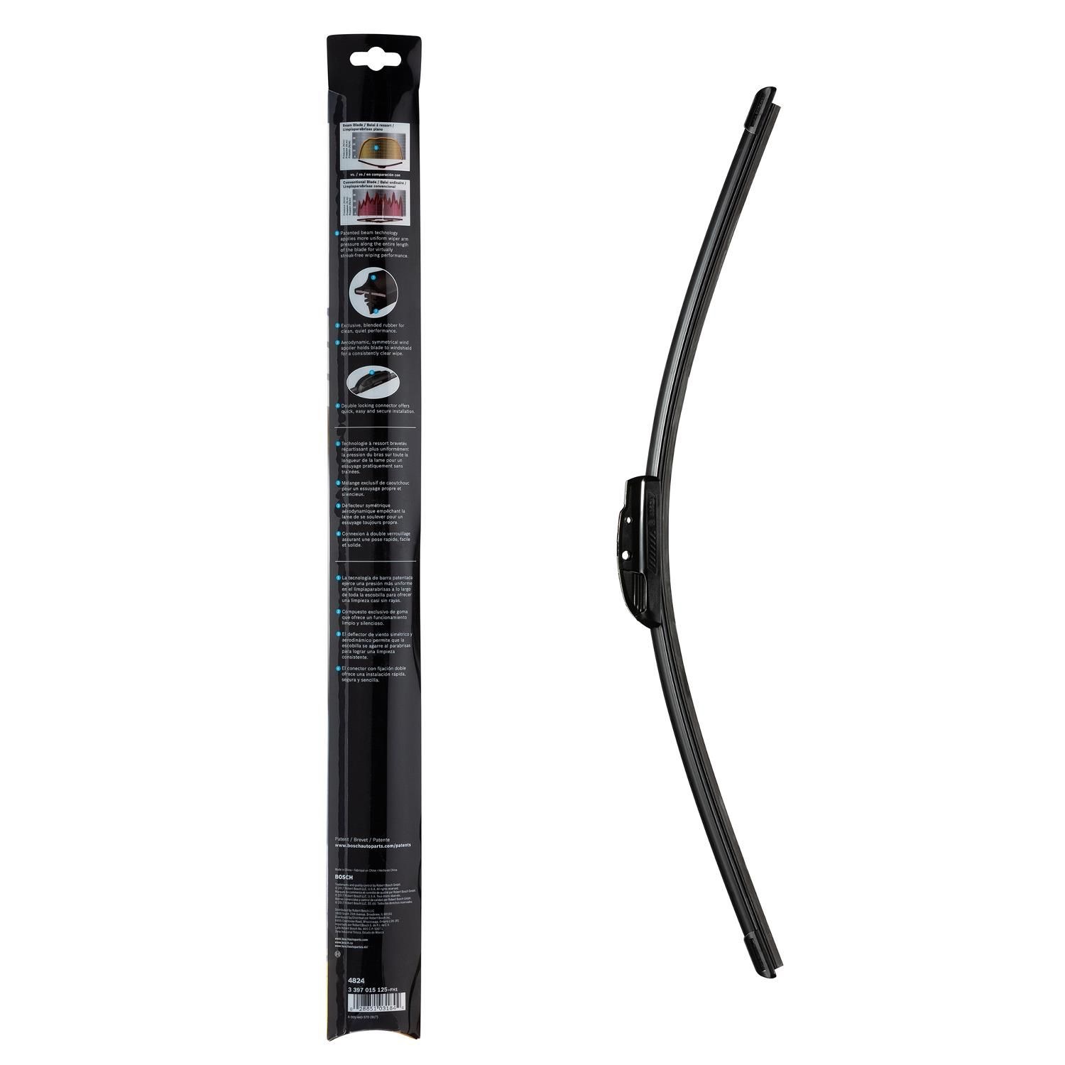 Bosch Evolution 24in Beam Black Wiper Blade