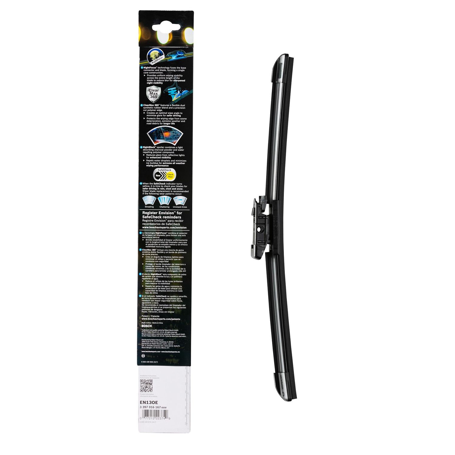 Bosch Envision 13in Beam Black Wiper Blade