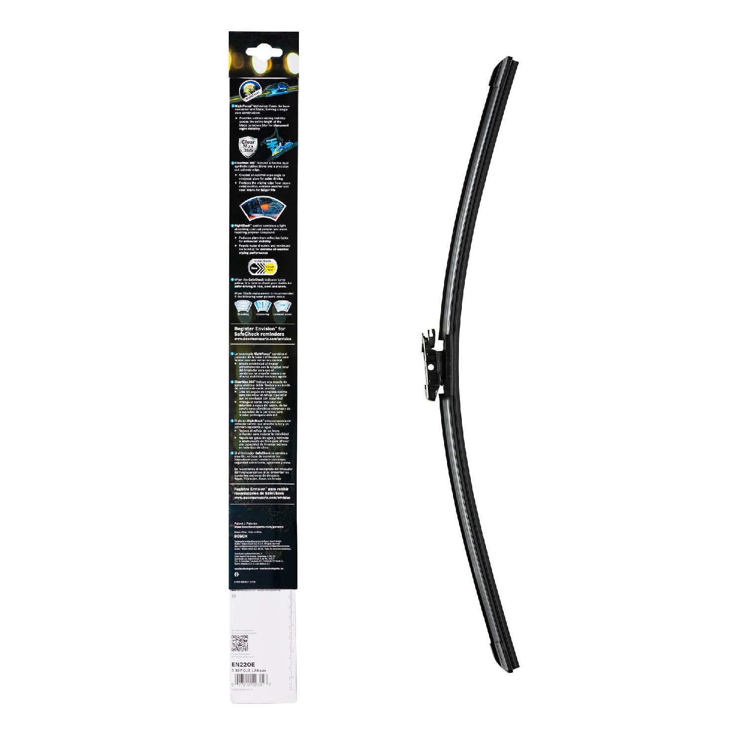 Bosch Envision 22in Beam Black Wiper Blade