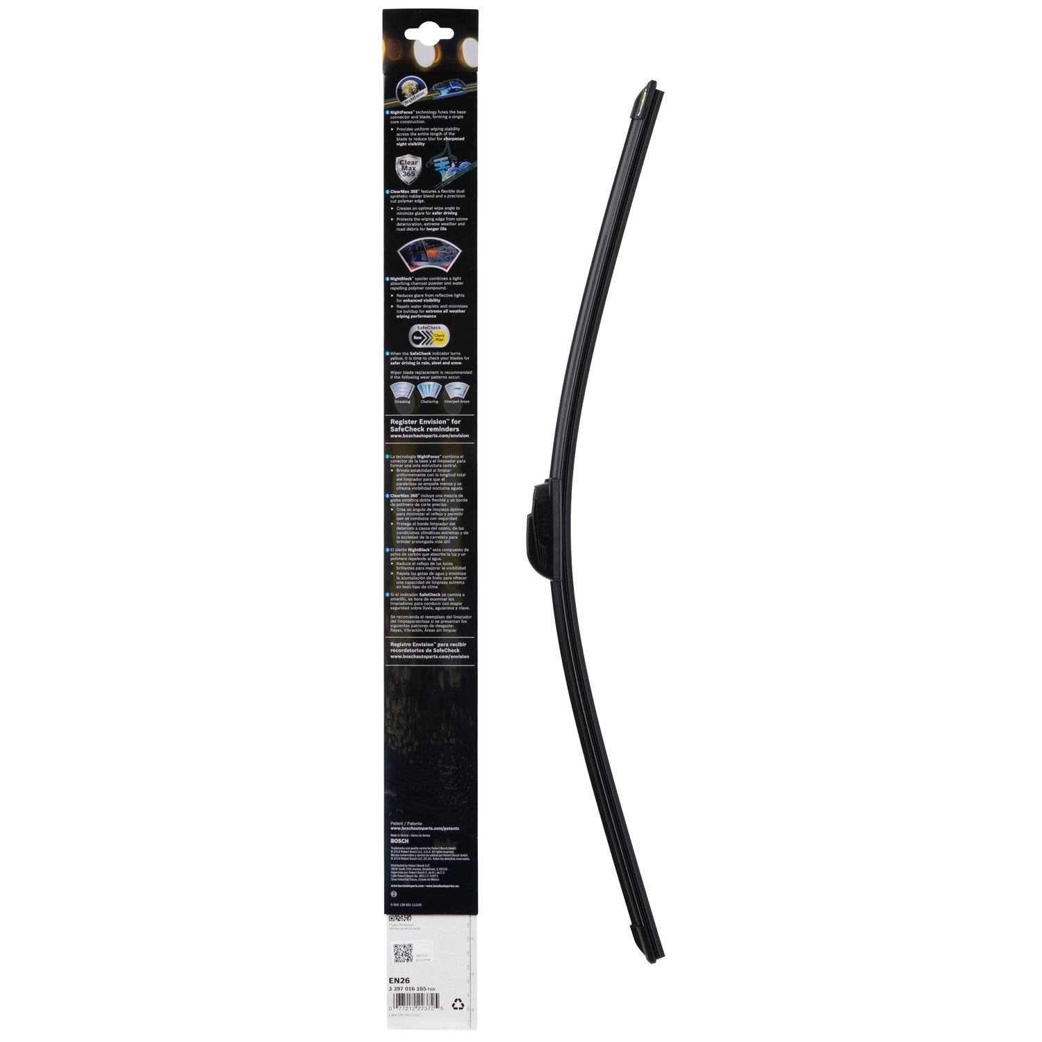 Bosch Envision 26in Beam Black Wiper Blade