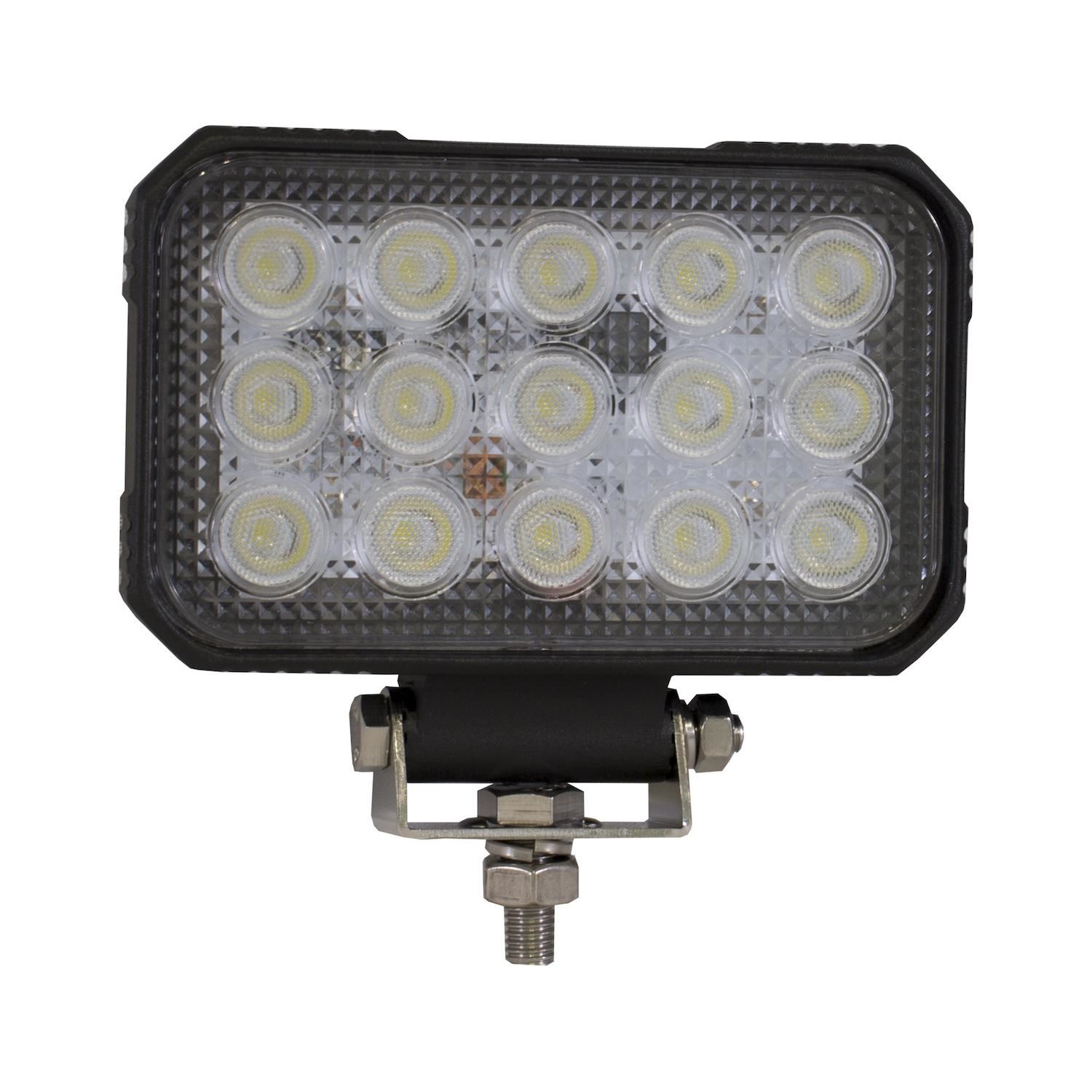 Buyers Products 6in Wide Rectangular Clear Ultra Bright LED Spot Light