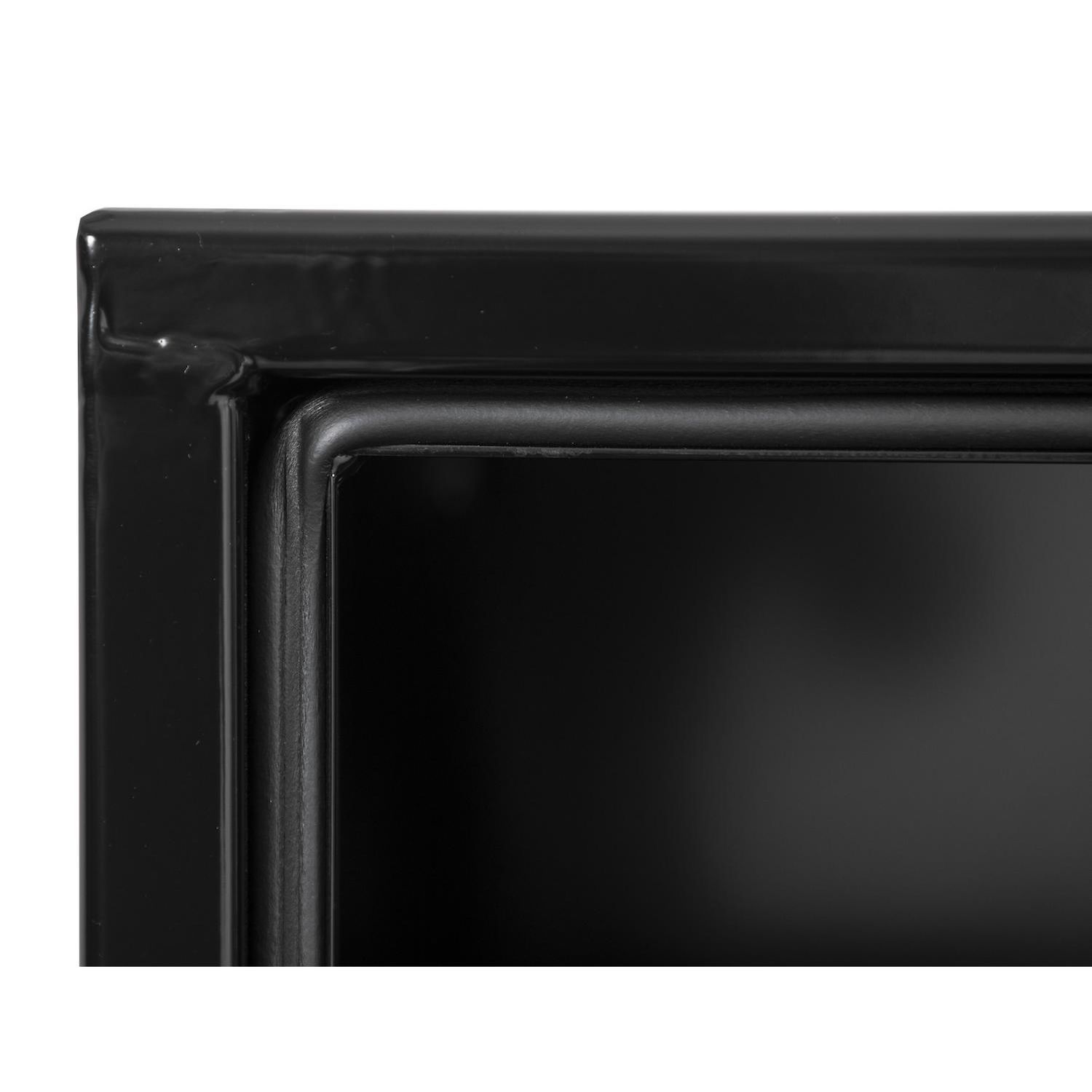 Buyers Black 18 in. X 18 in. X 60 in. Steel Underbody Truck Box