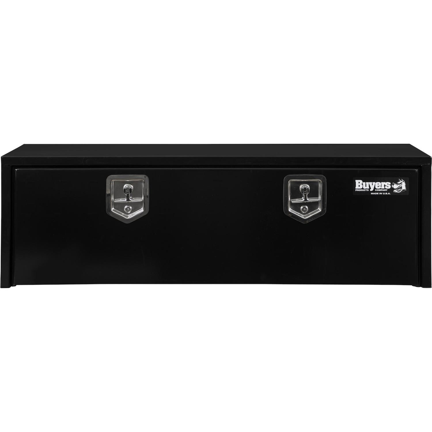 Buyers Products 15in x 13in x 48in Black Steel Underbody Truck Box with ...