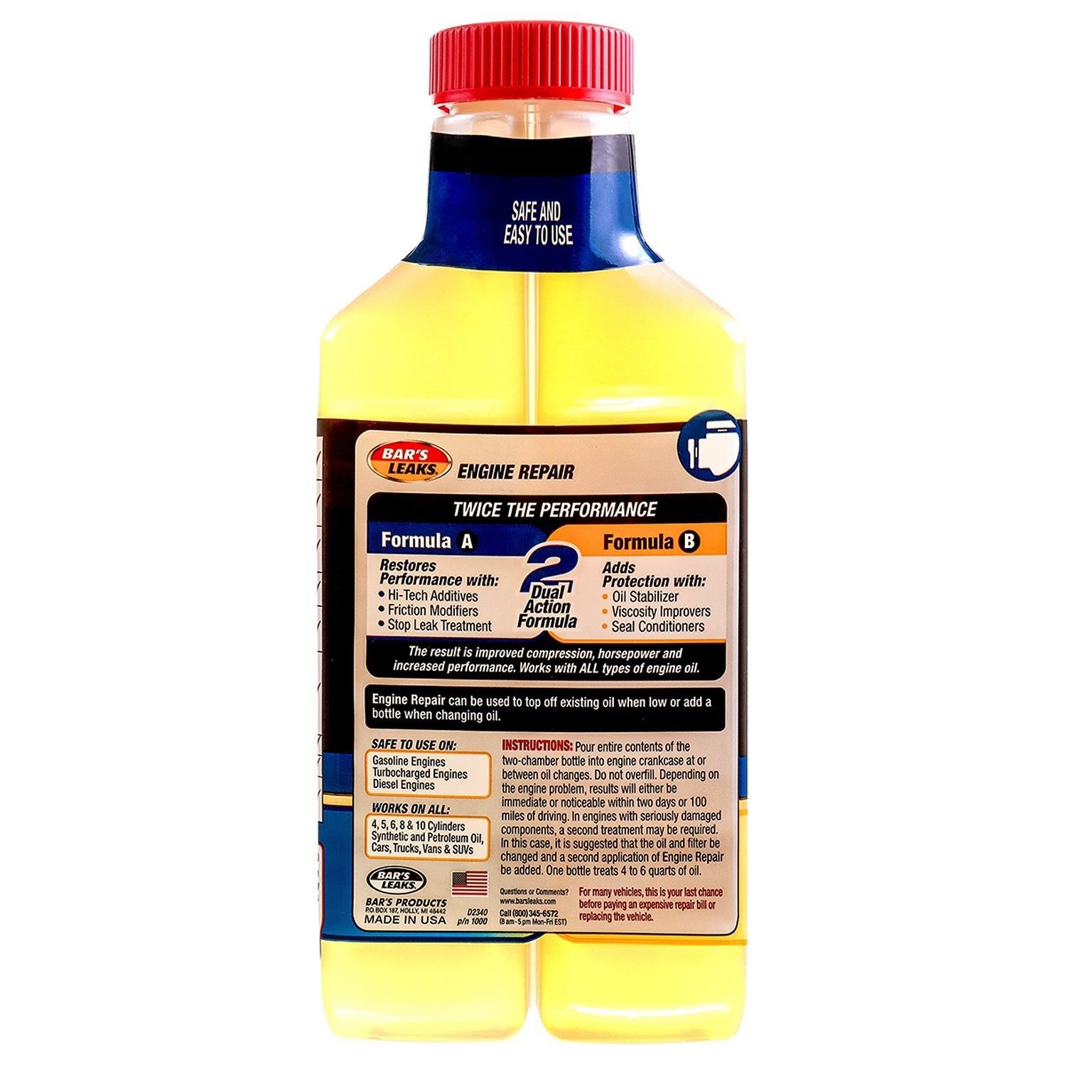 Bar's Leaks High Mileage Engine Repair 16.9oz