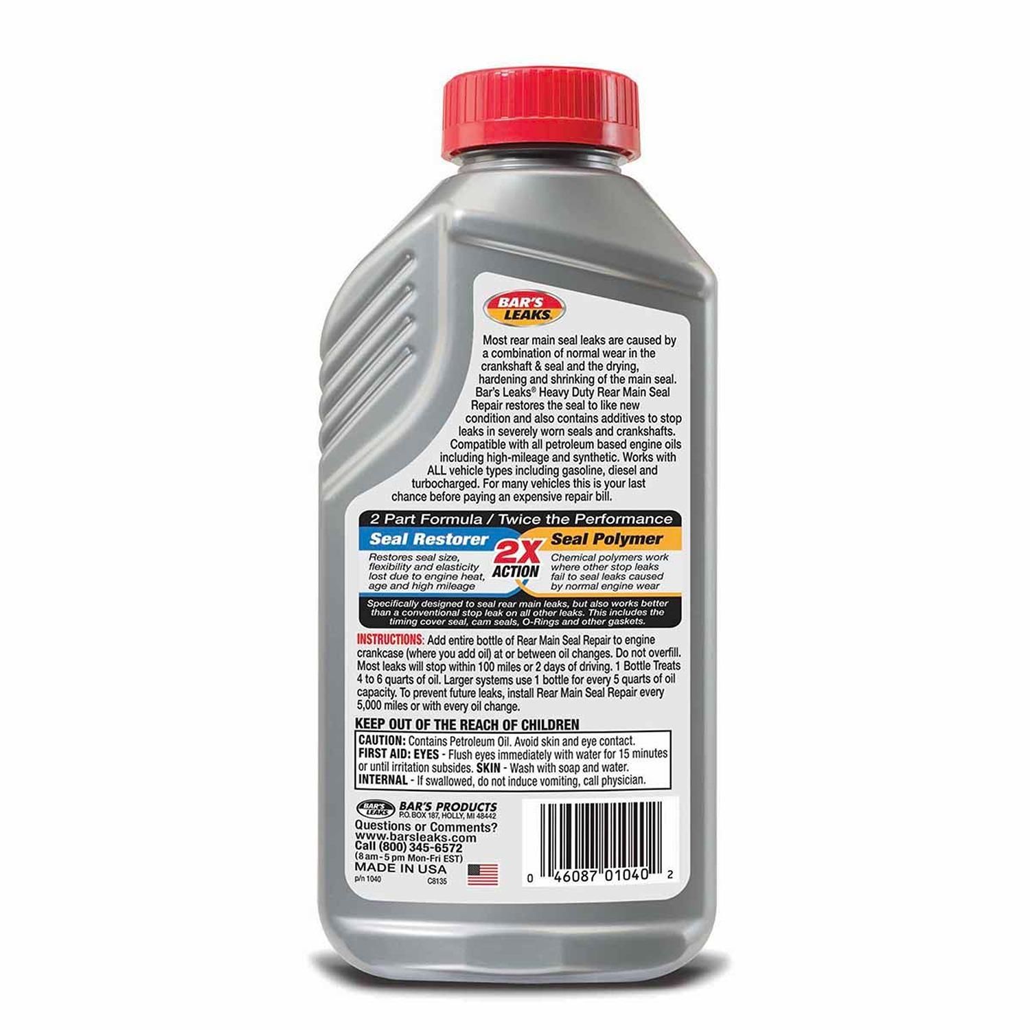 Bar's Leaks Rear Main Seal Repair 16.9oz