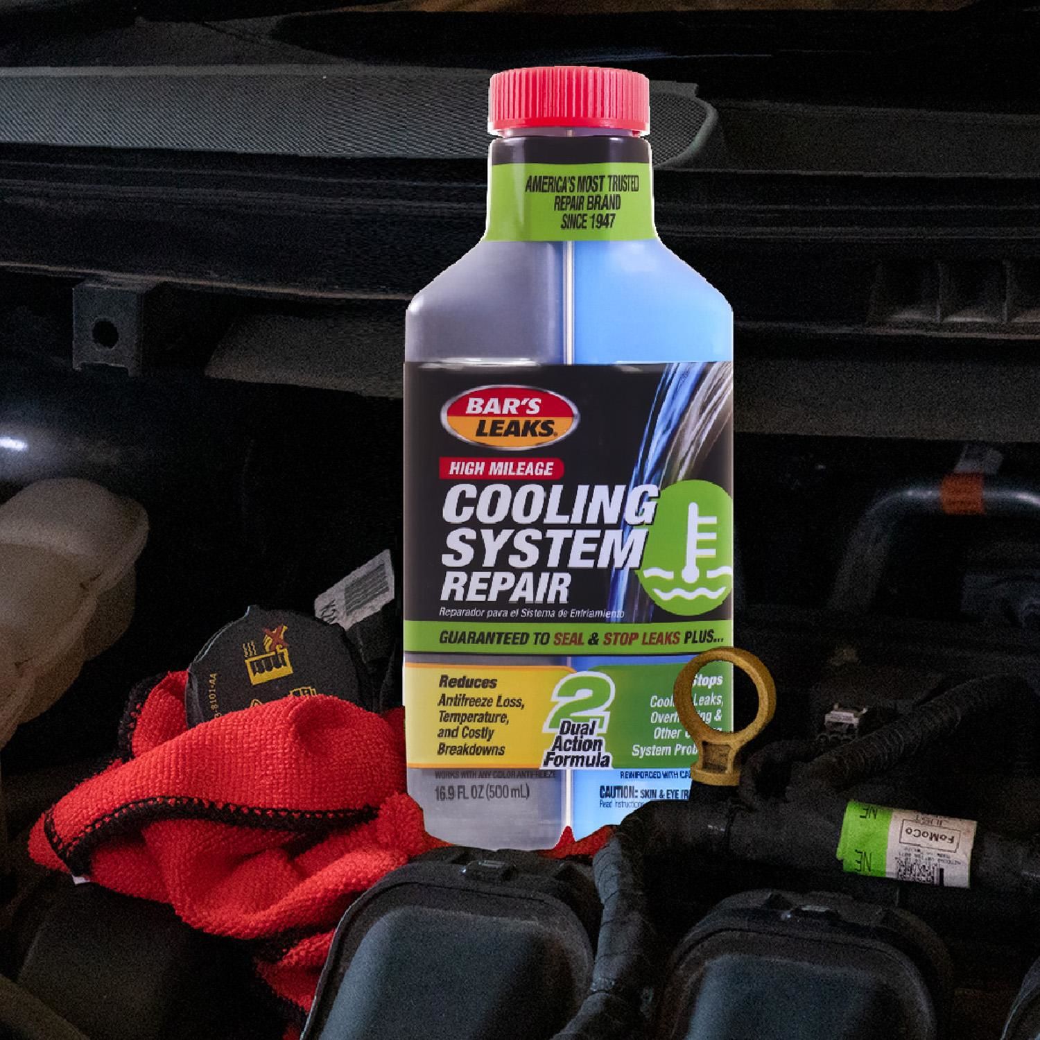 Bar's Leaks High Mileage Cooling System Repair 16.9oz