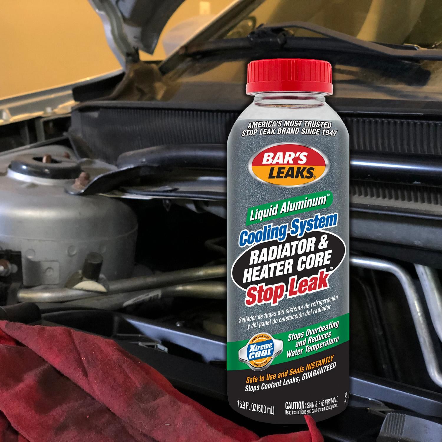 Bar's Leaks Liquid Aluminum Radiator and Heater Core Stop Leak 16.9oz