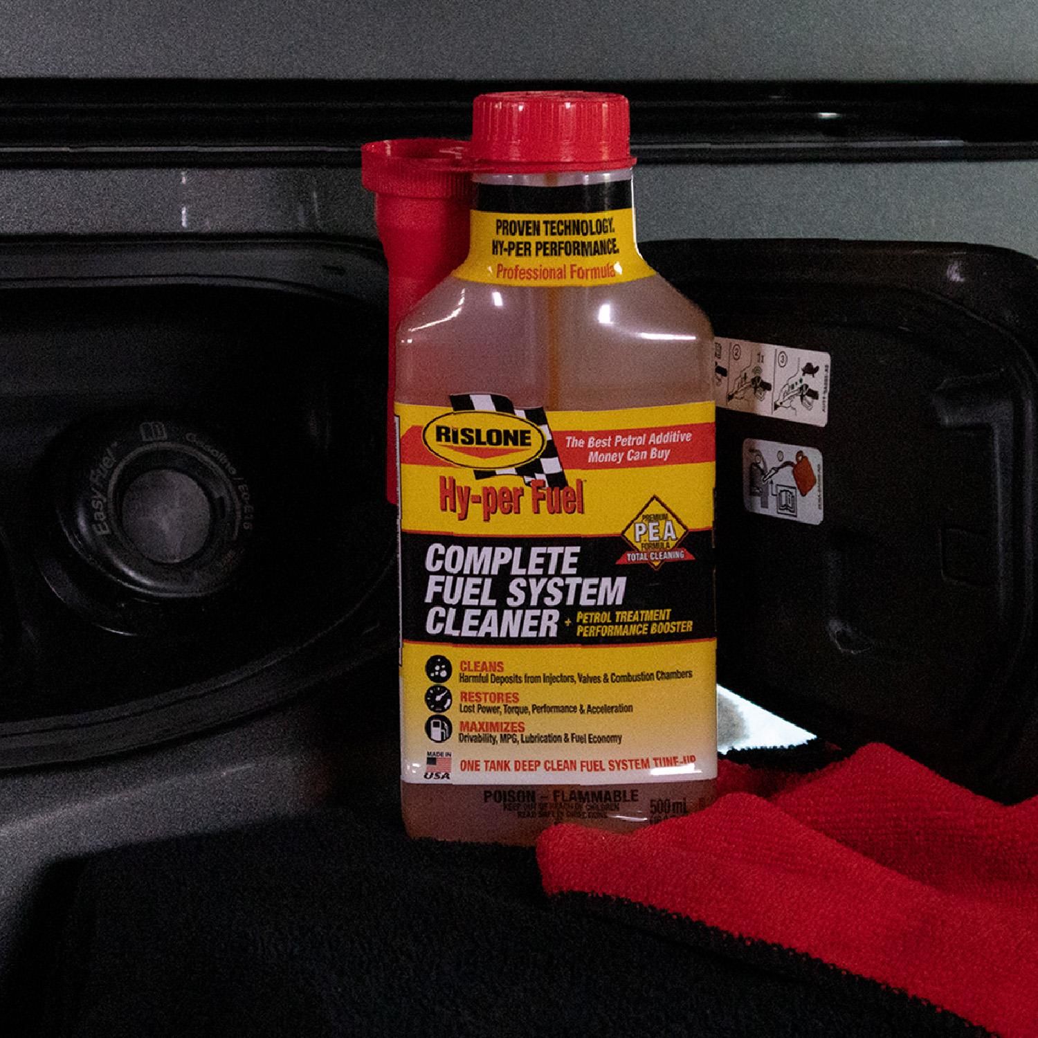 Rislone Hyper Fuel Complete Fuel System Cleaner Gas 16.9oz