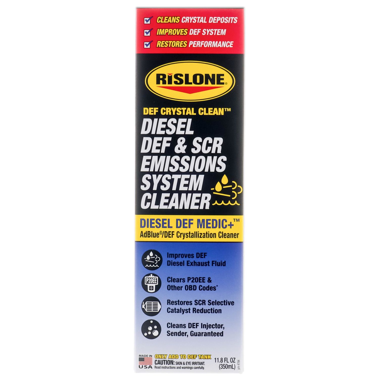 Rislone Diesel Exhaust Fluid and Selective Catalyst Reduction Emissions