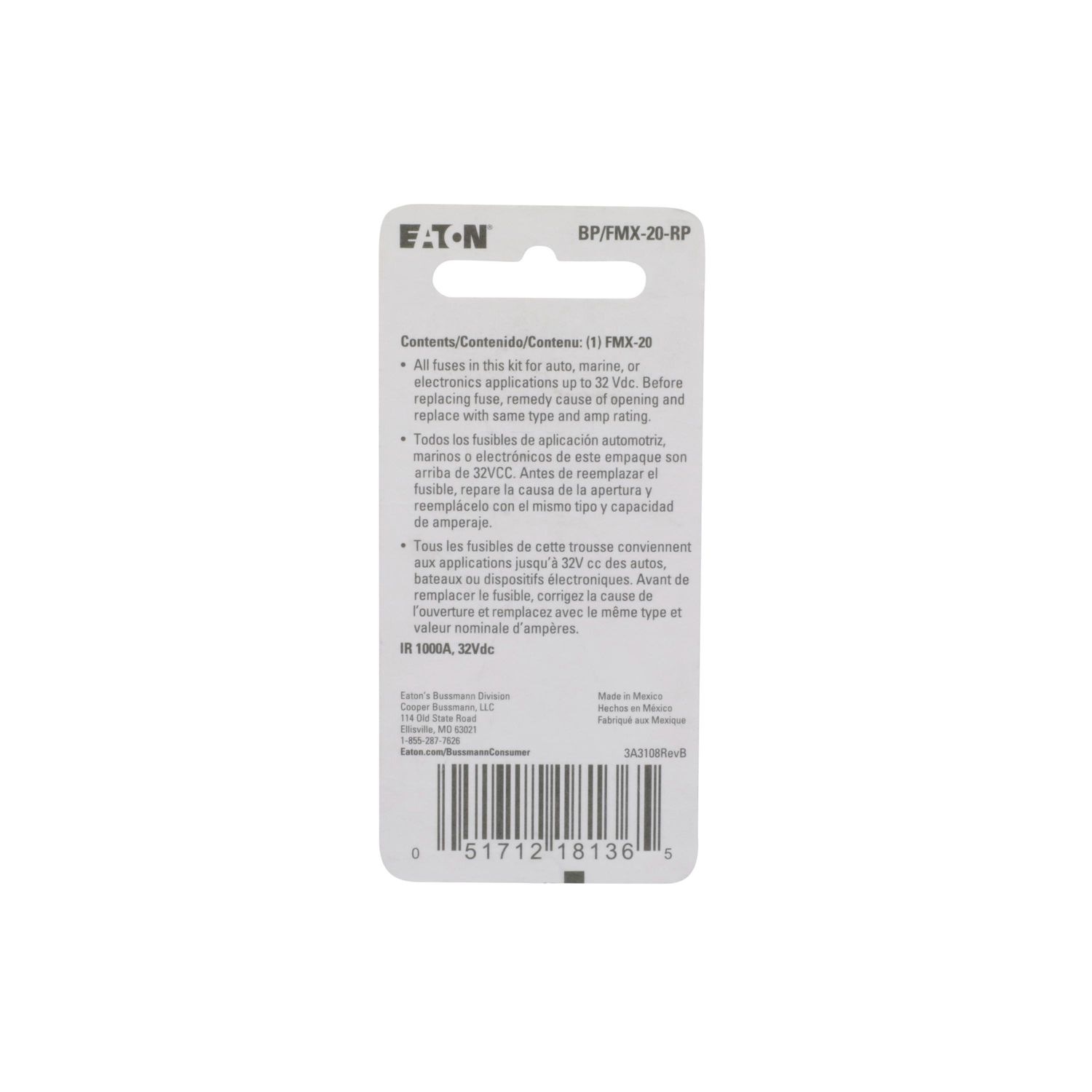 Bussmann Multi-Purpose Fuse