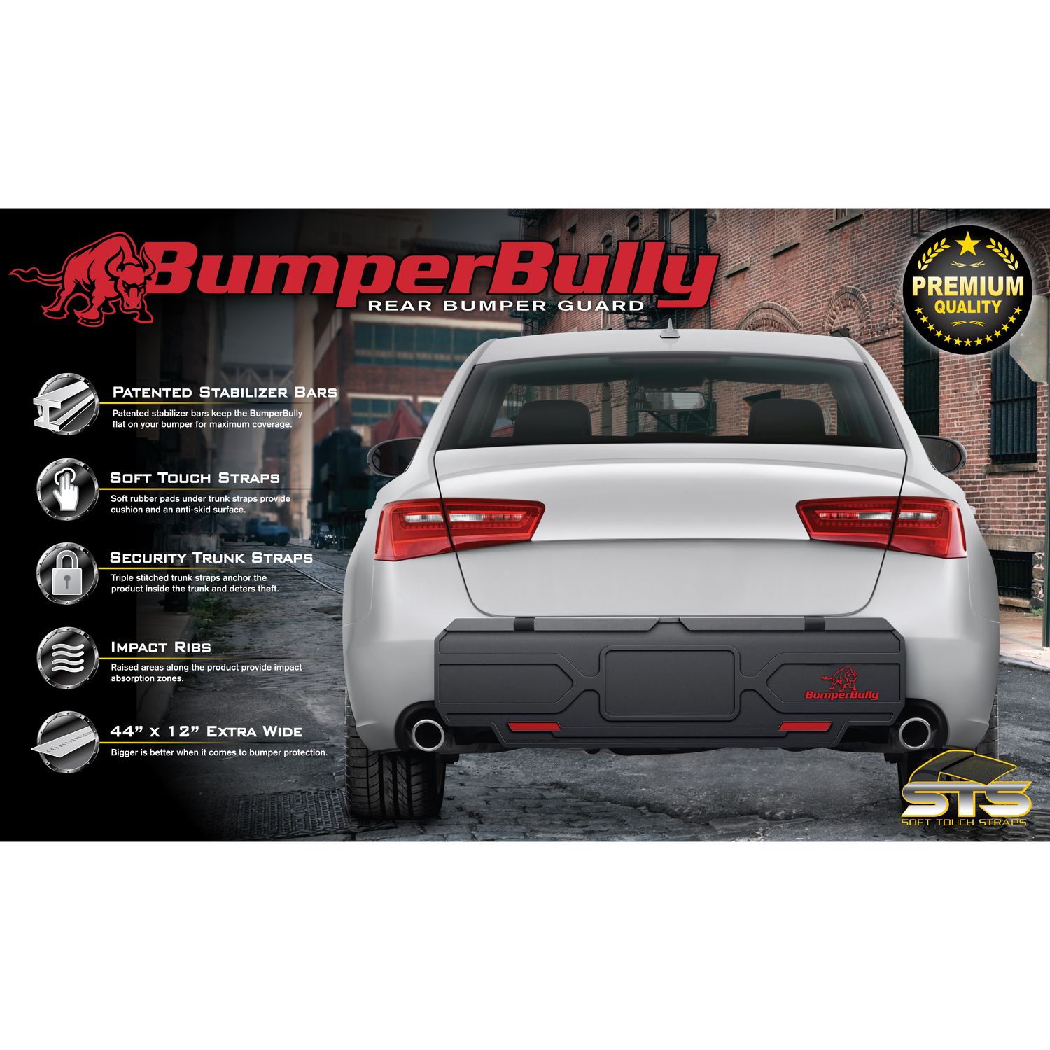 Bumper Bully 2 Extreme Motorcycle Cover