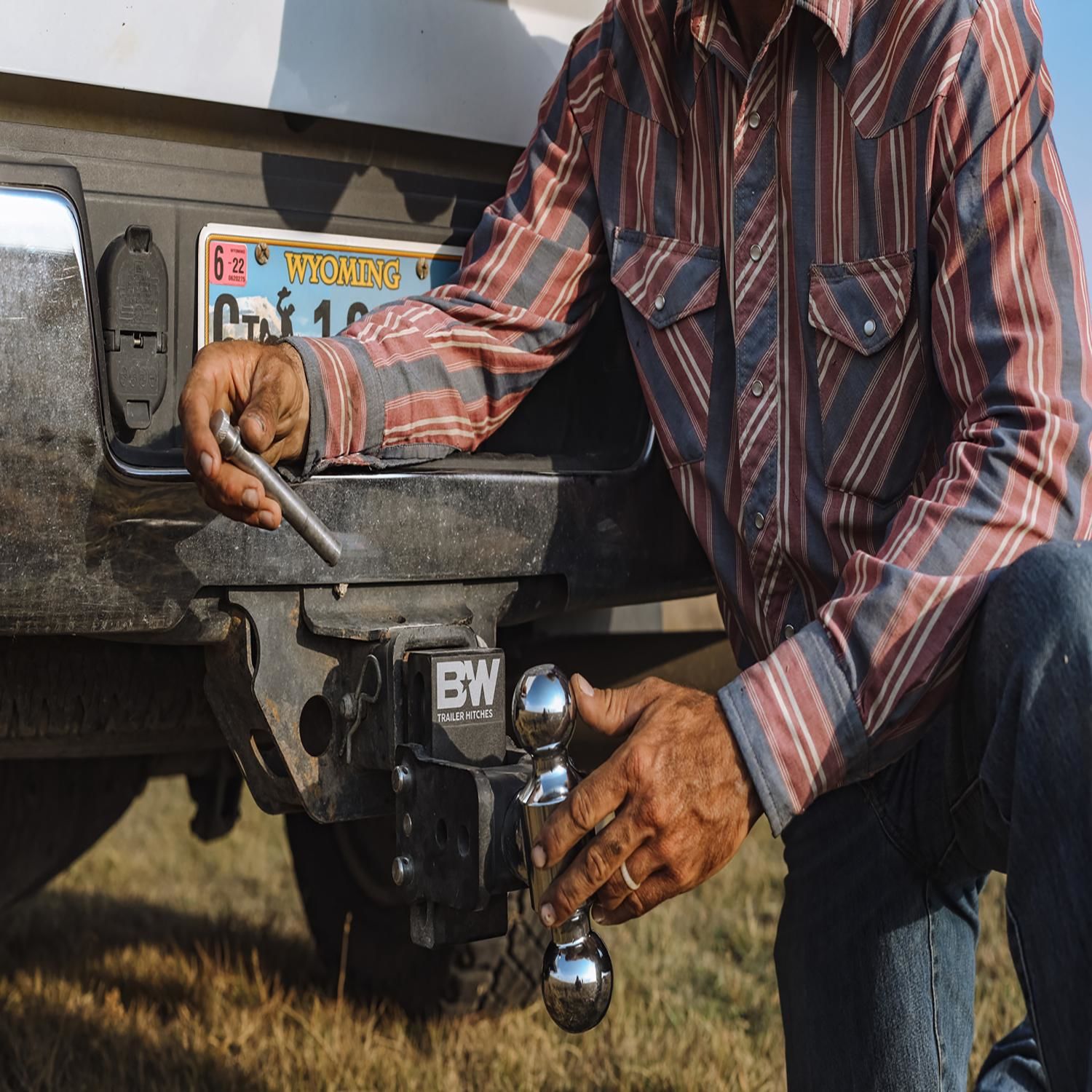 B&W Trailer Hitches 10,000lbs Gross Trailer/1,000lbs Tongue, 5in Drop 5