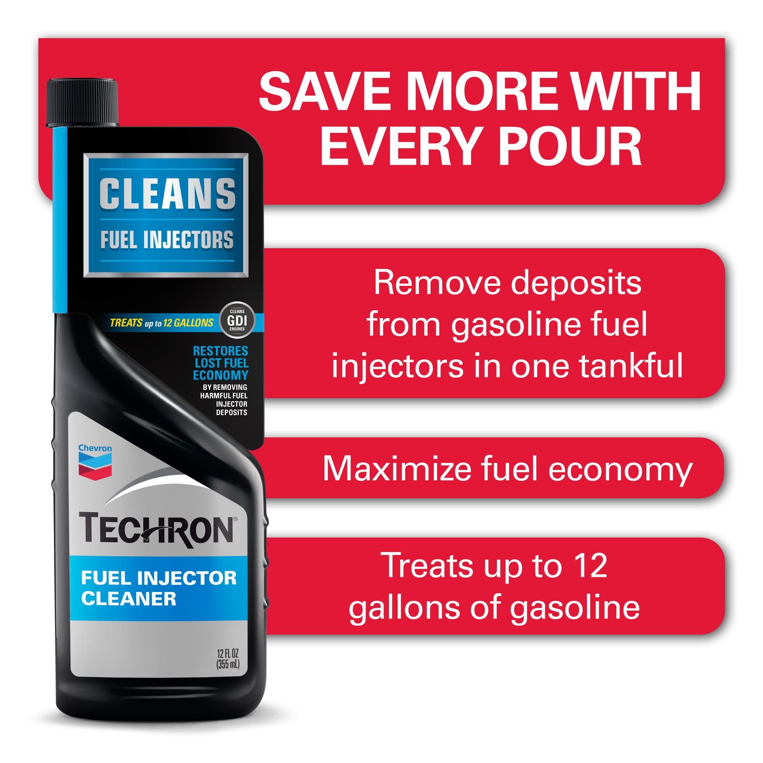 Techron Fuel Injector Cleaner 12oz