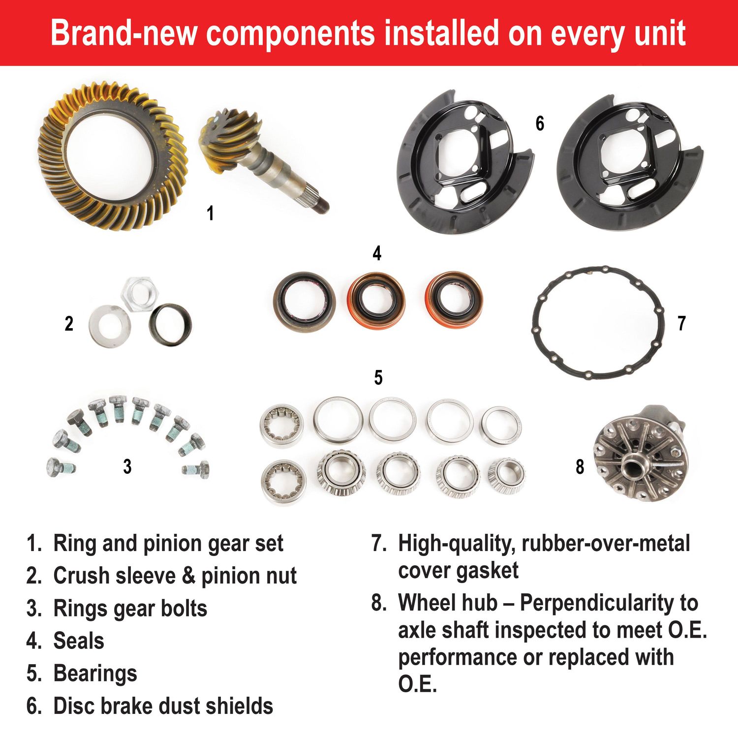 Cardone Remanufactured Differential 3A-18016LHH