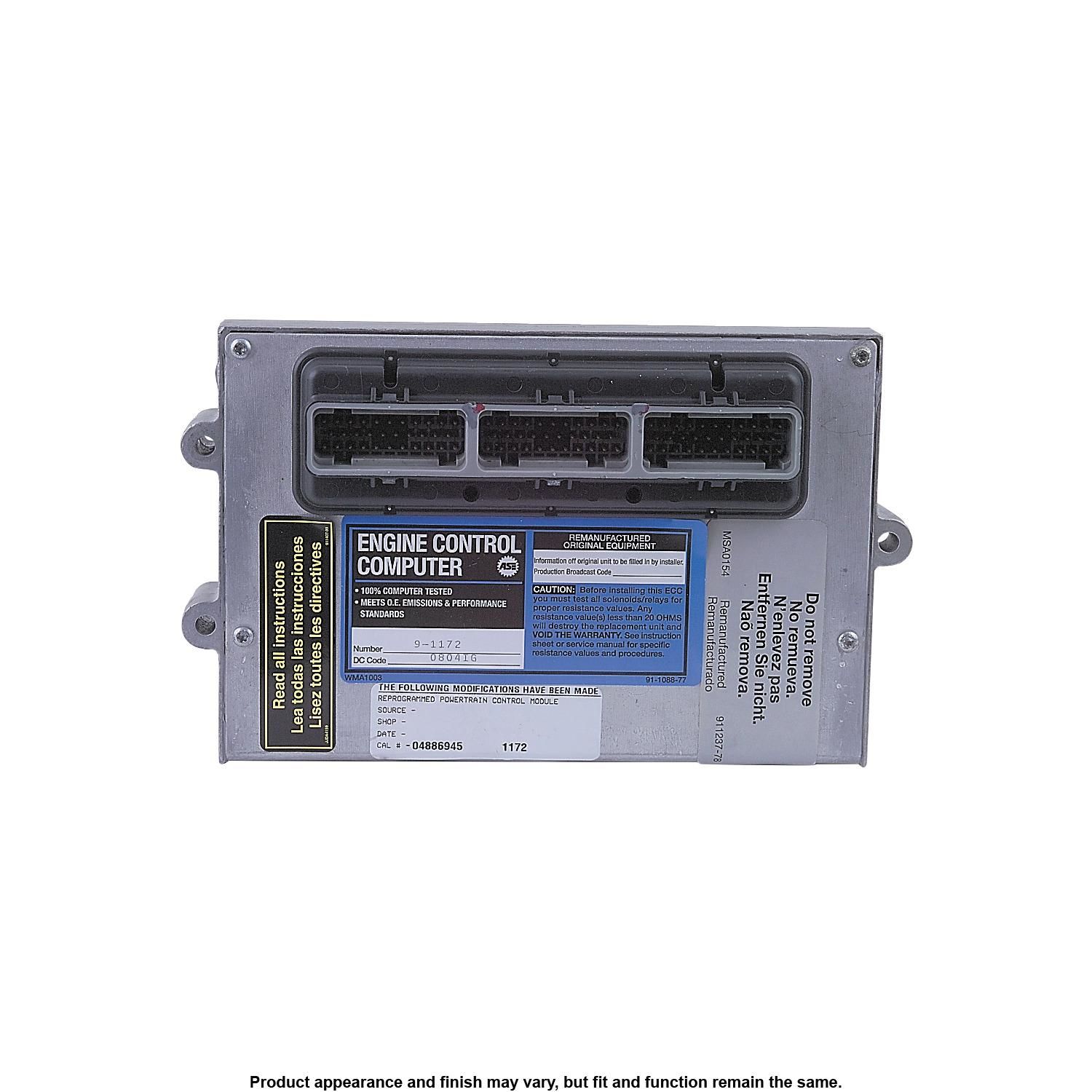 Cardone Remanufactured Engine Control Computer 79-1172