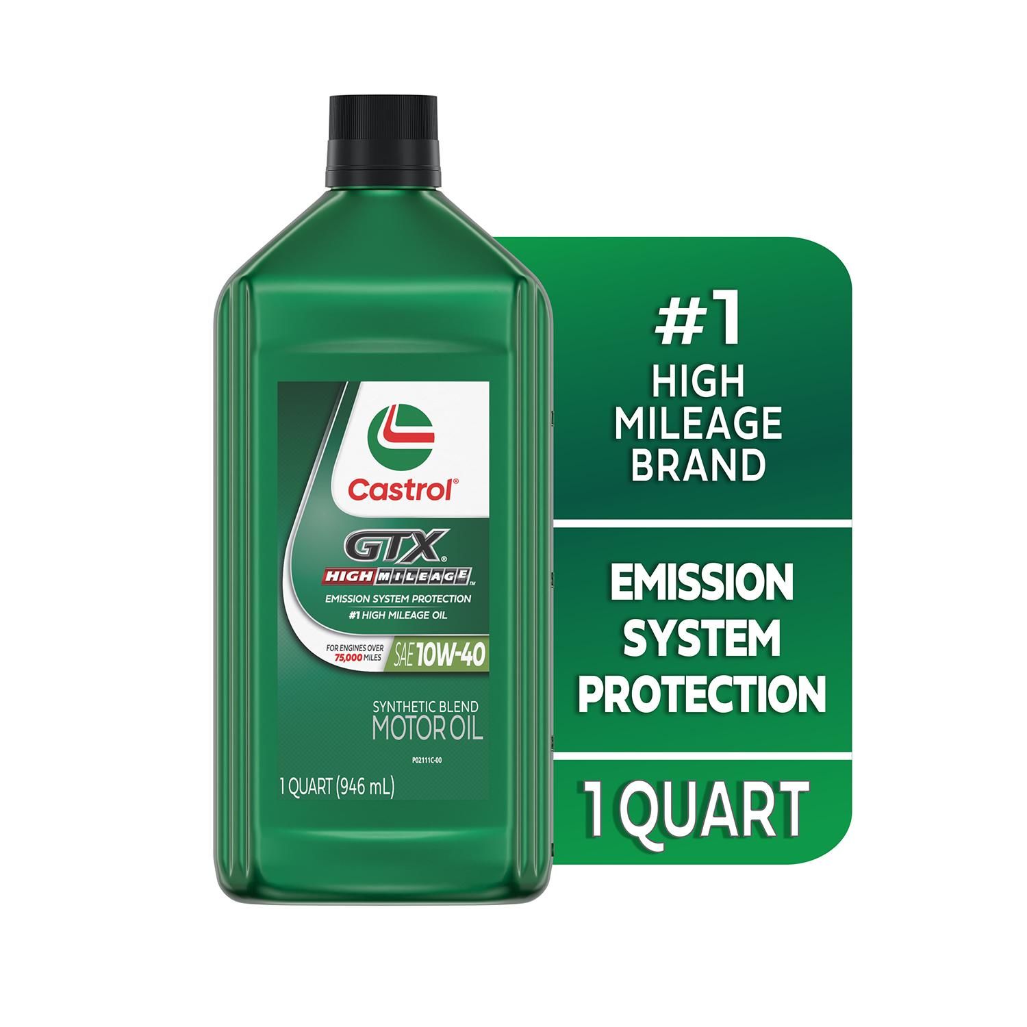 Castrol GTX 32 fl. oz. 10W-40 Engine Oil 149D7B - The Home Depot