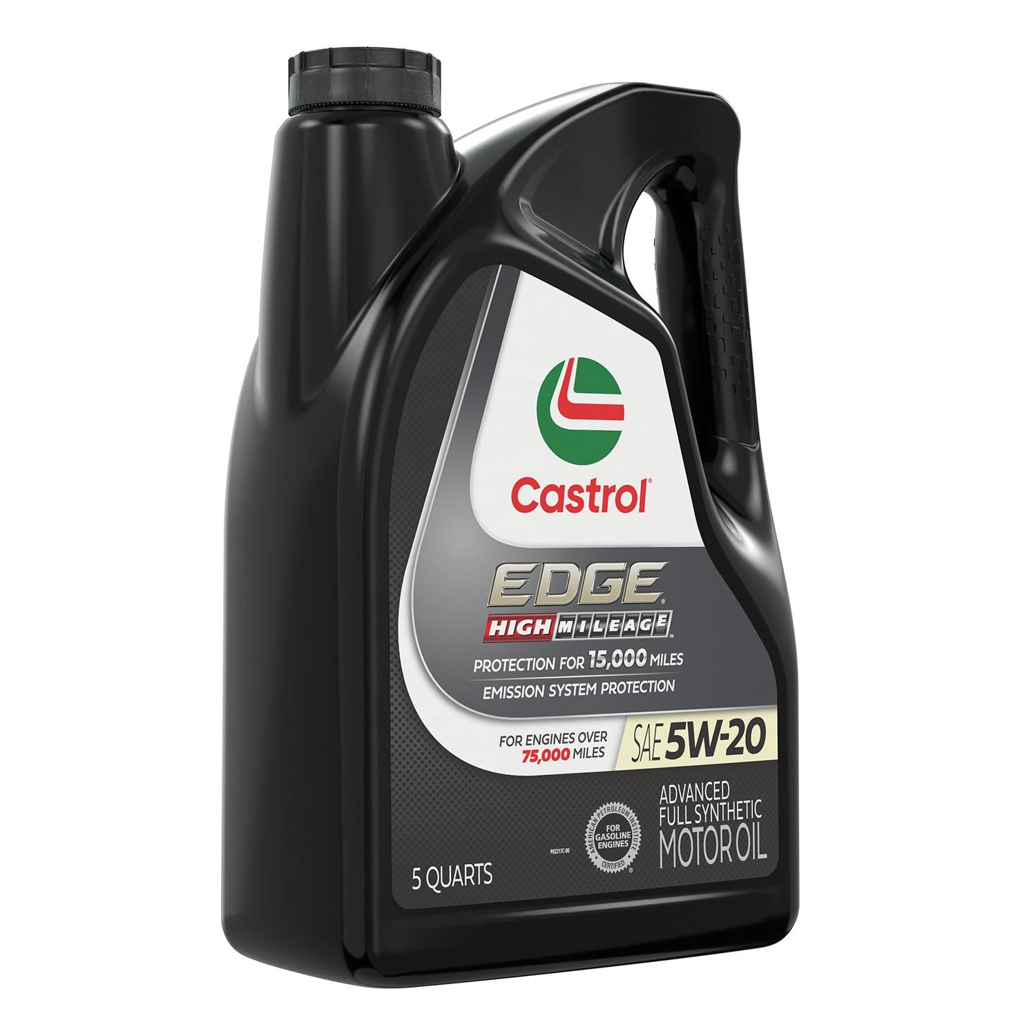 Castrol EDGE High Mileage Full Synthetic Engine Oil 5W-20 5