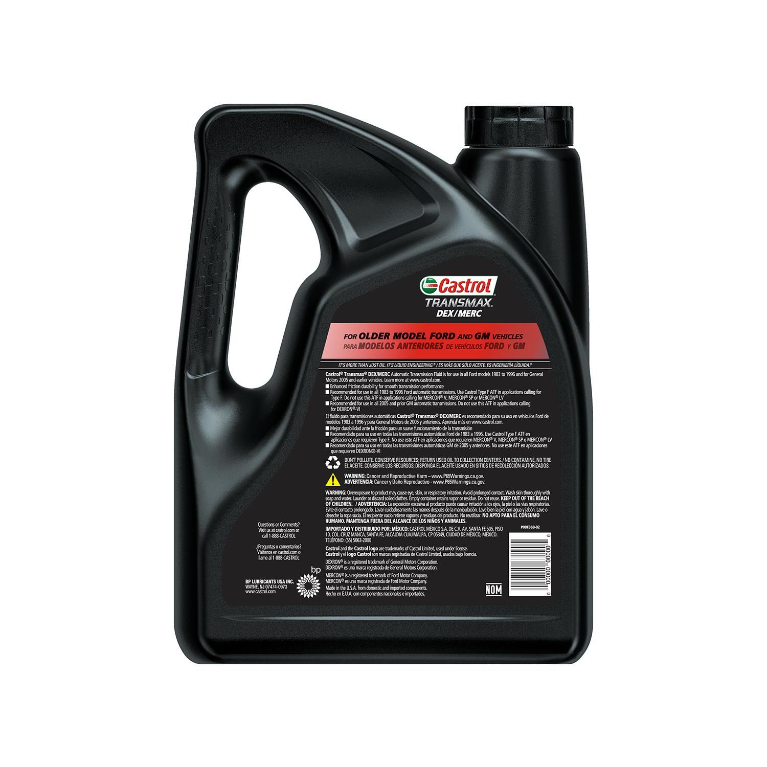 メンテナンス Castrol TRANSMAX ATF PROFESSIONAL FE 20L Amazon.com: Castrol Transmax ATF/CVT Universal Fluid, 1