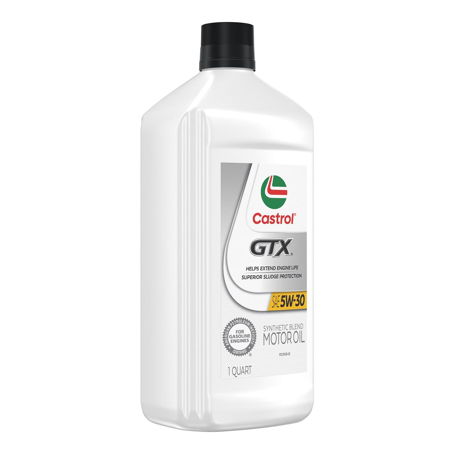 Castrol Synthetic Blend Engine Oil 5W30 1 Quart