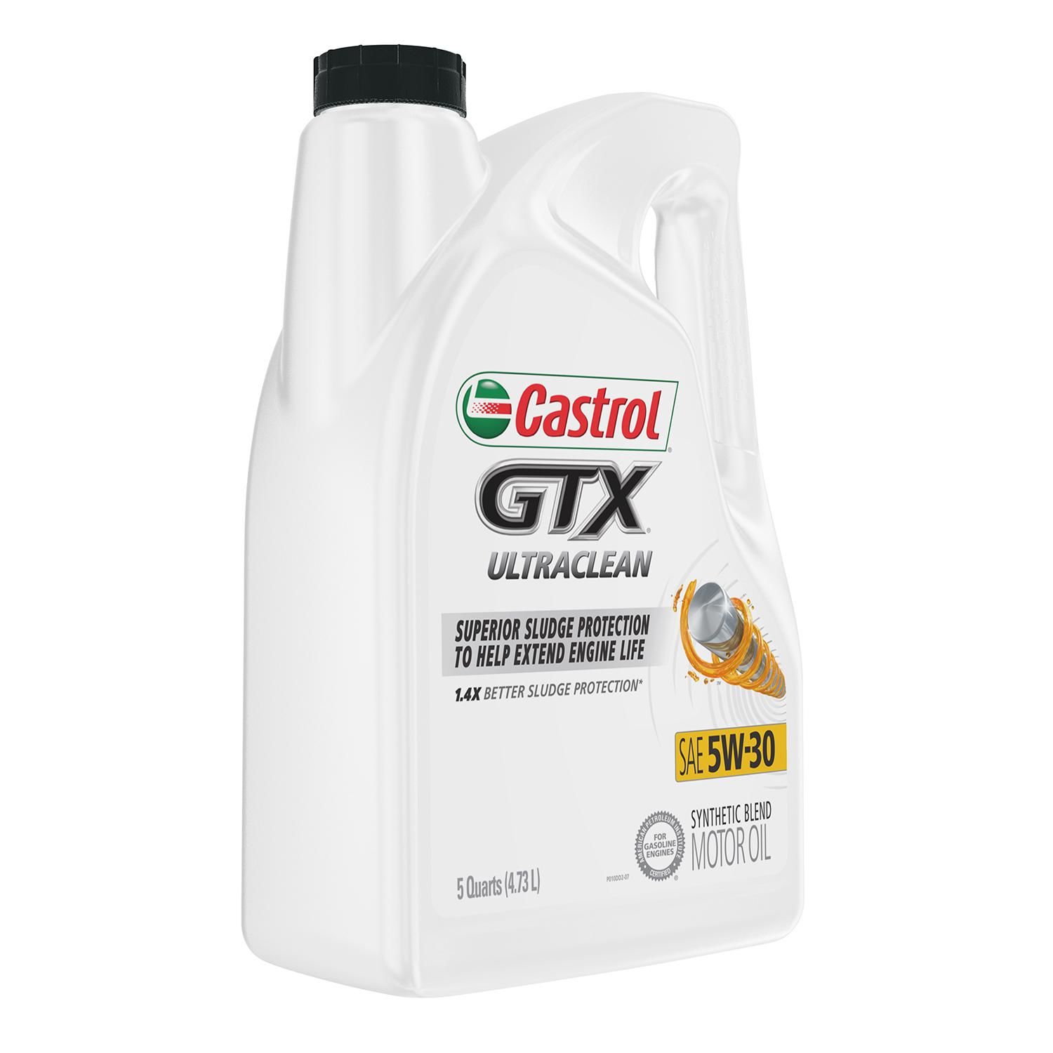 メンテナンス castrol 10w-30 4L Castrol EDGE 10W-30 Advanced Full Synthetic Motor Oil, 5