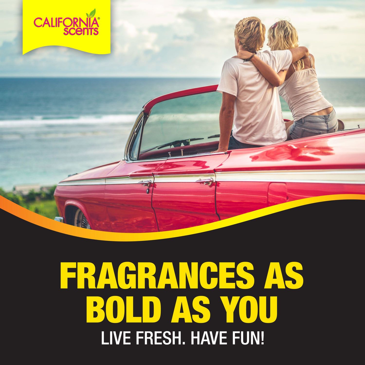 California Scents Coronado Cherry Scent Air Freshener Mini Diffuser 2 Piece