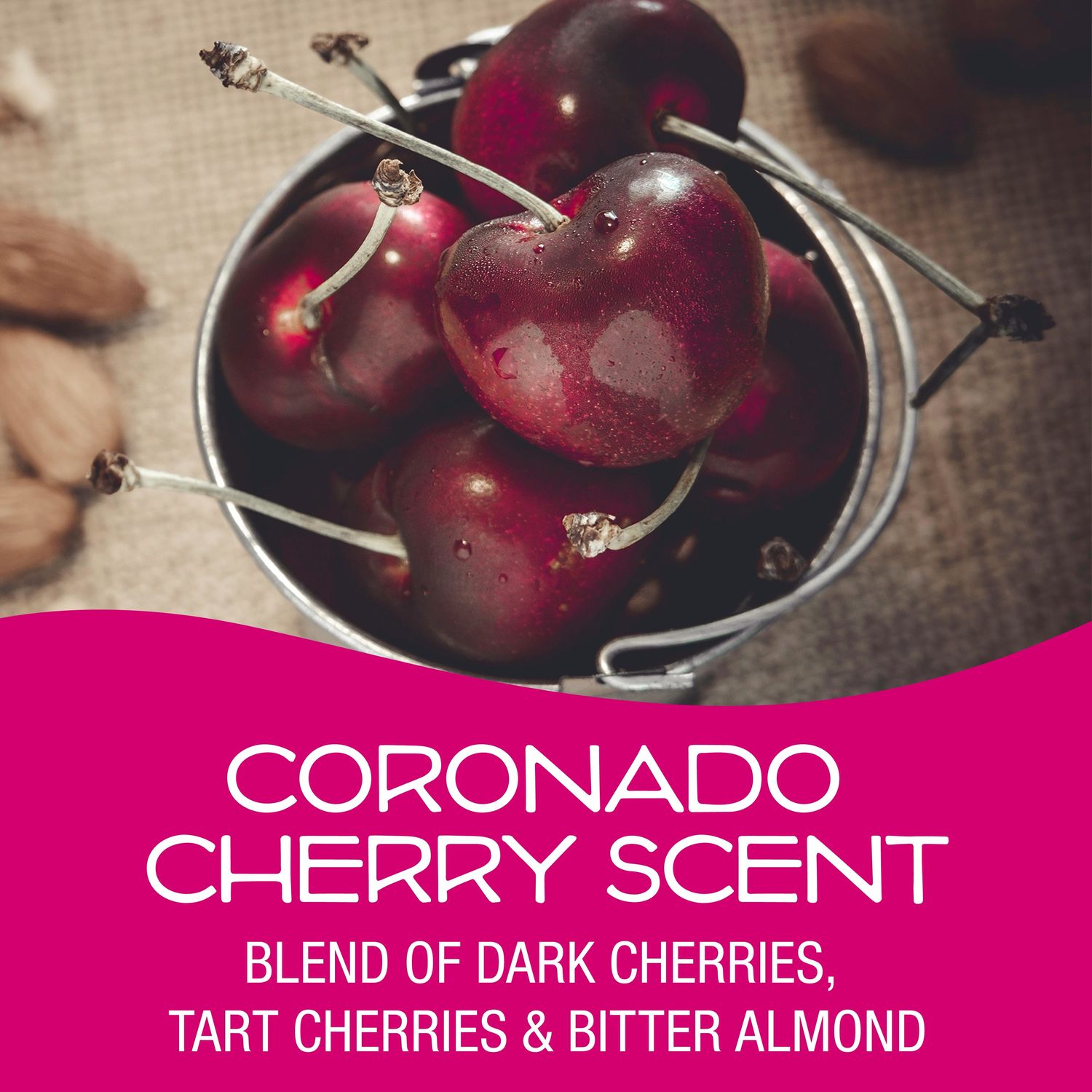 California Scents Coronado Cherry Scent Air Freshener Pad 0.88oz