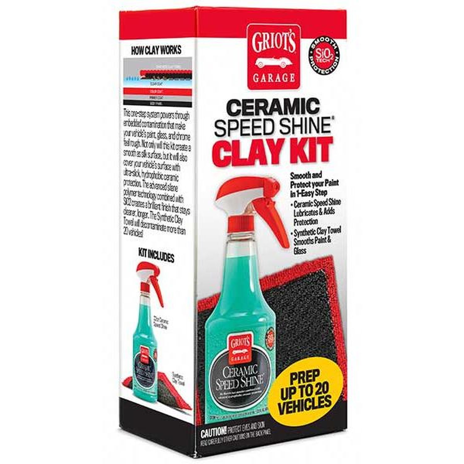 Clay　セット Griot's Garage Ceramic Speed Shine Clay Kit